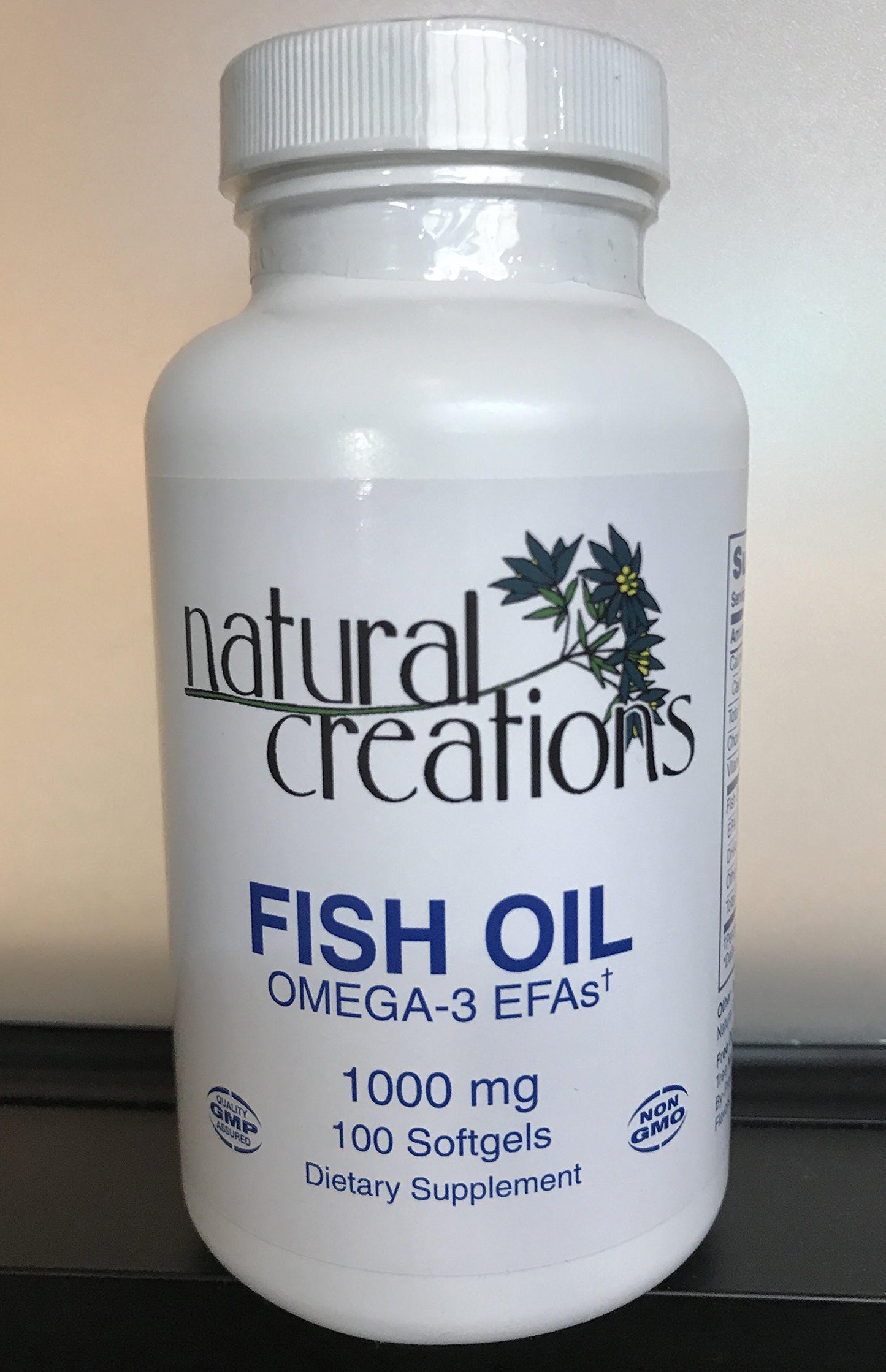 Natural Creations Fish Oil Softgels 100 Count