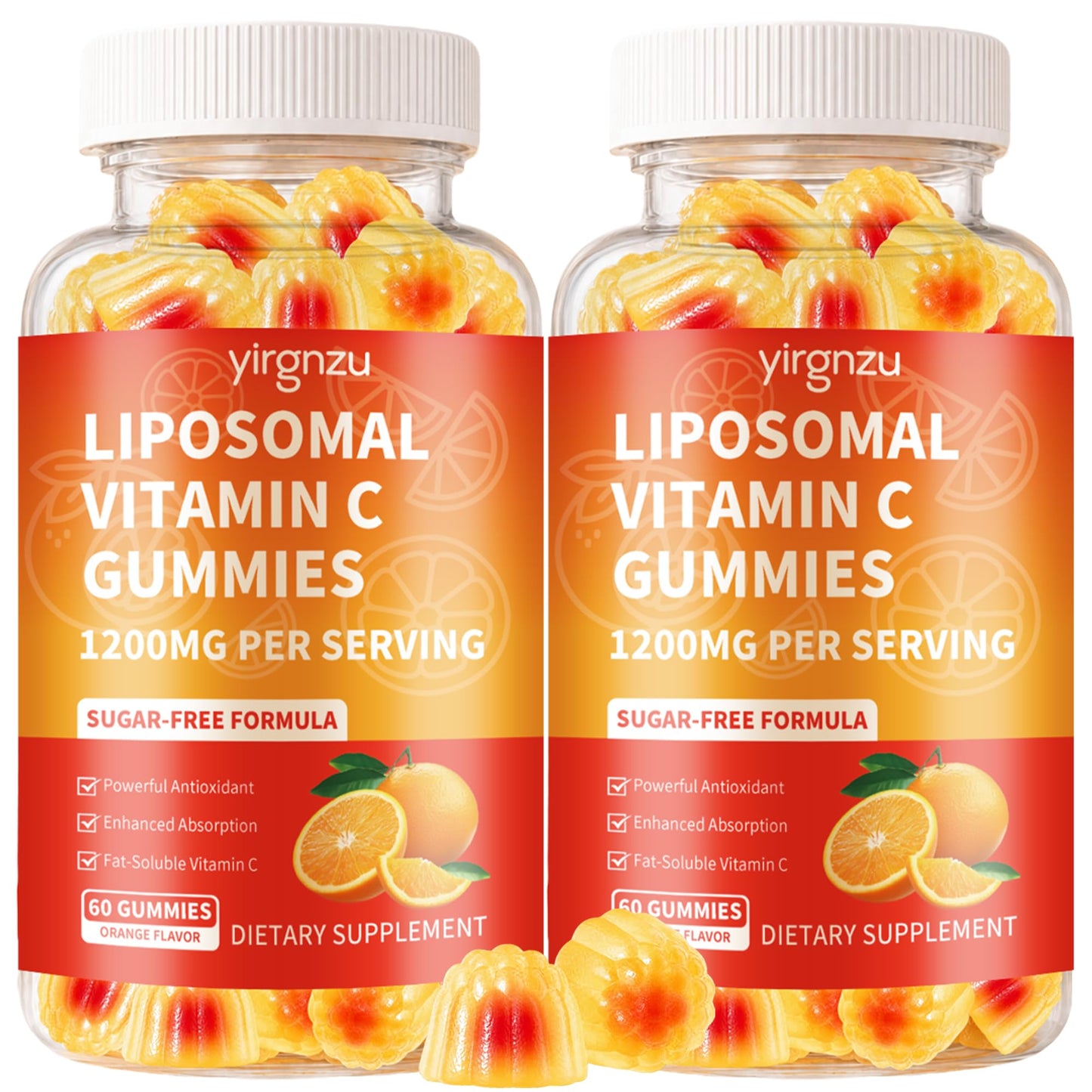 yirgnzu Liposomal Vitamin C Gummies 120