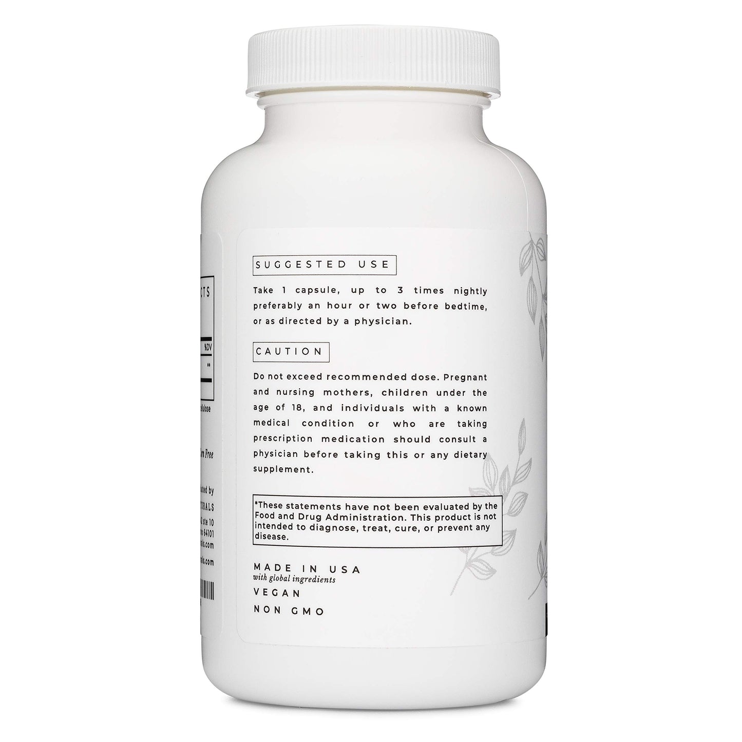 Lifted Naturals Micro Melatonin Capsule 220 Count