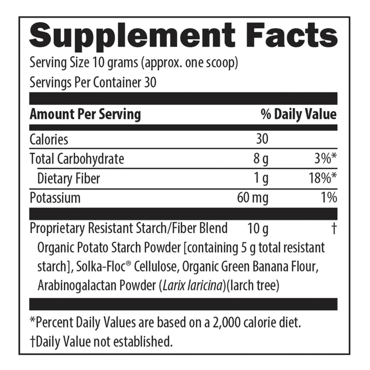DR.CHRISTIANSON RS Complete RS2 Resistant Starch Supplement with Organic Green Banana Flour Powder 10.6 oz