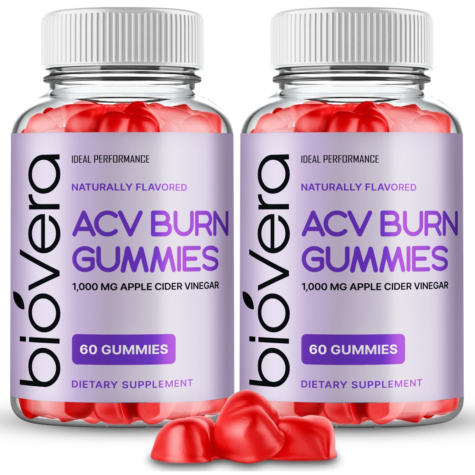 IDEAL PERFORMANCE Biovera Burn Gummies 120 Count