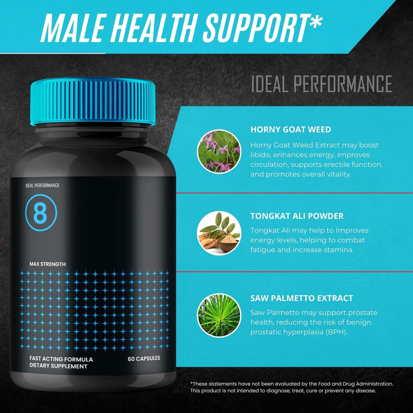 IDEAL PERFORMANCE Performer 8 Capsules 180 Count