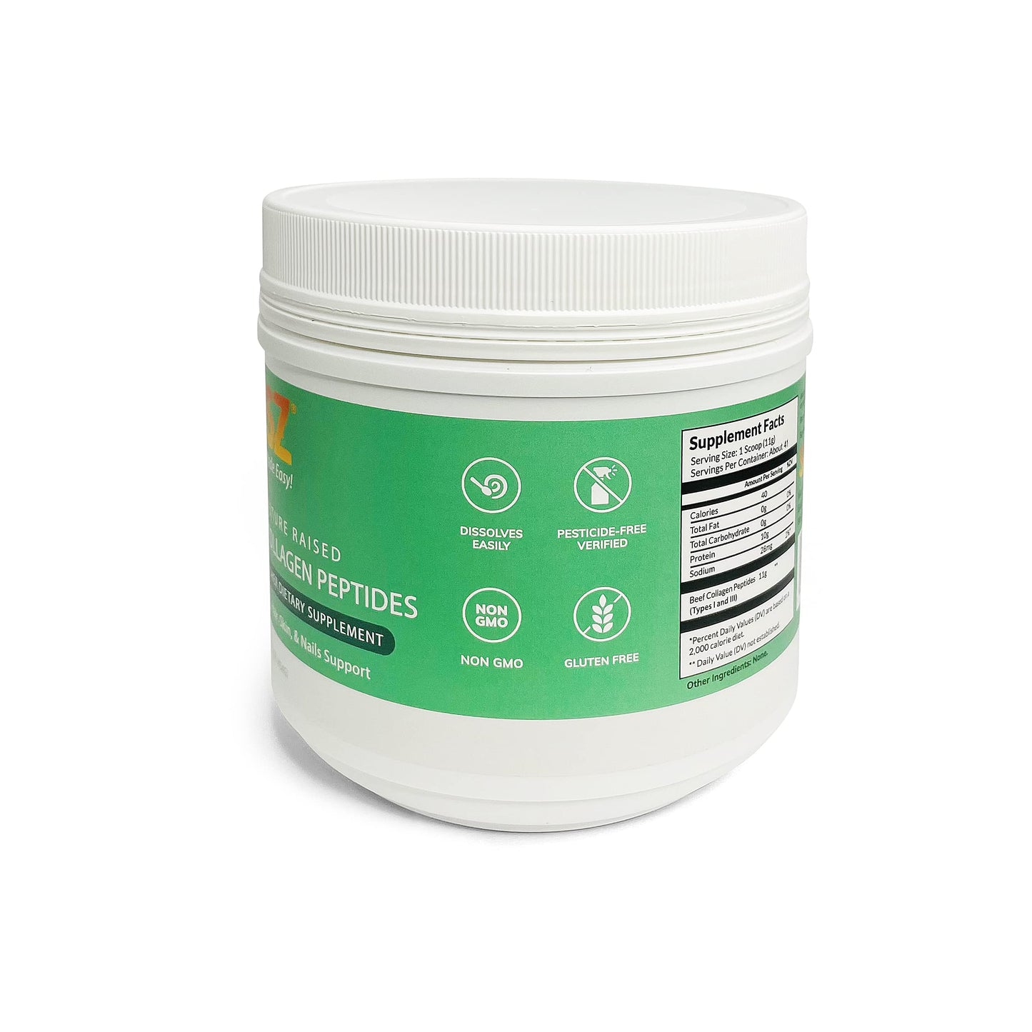 SASZ Hydrolyzed Bovine Collagen Peptides Powder 16