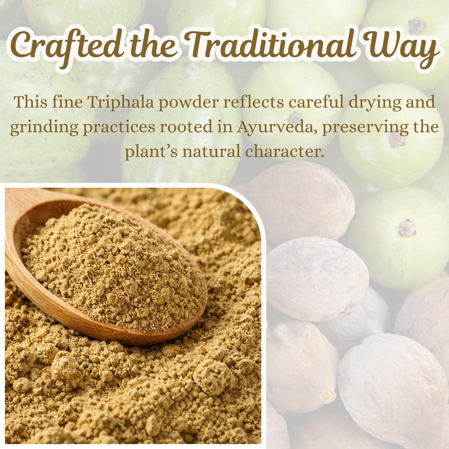 BASIC AYURVEDA Triphala Powder 7.05 oz