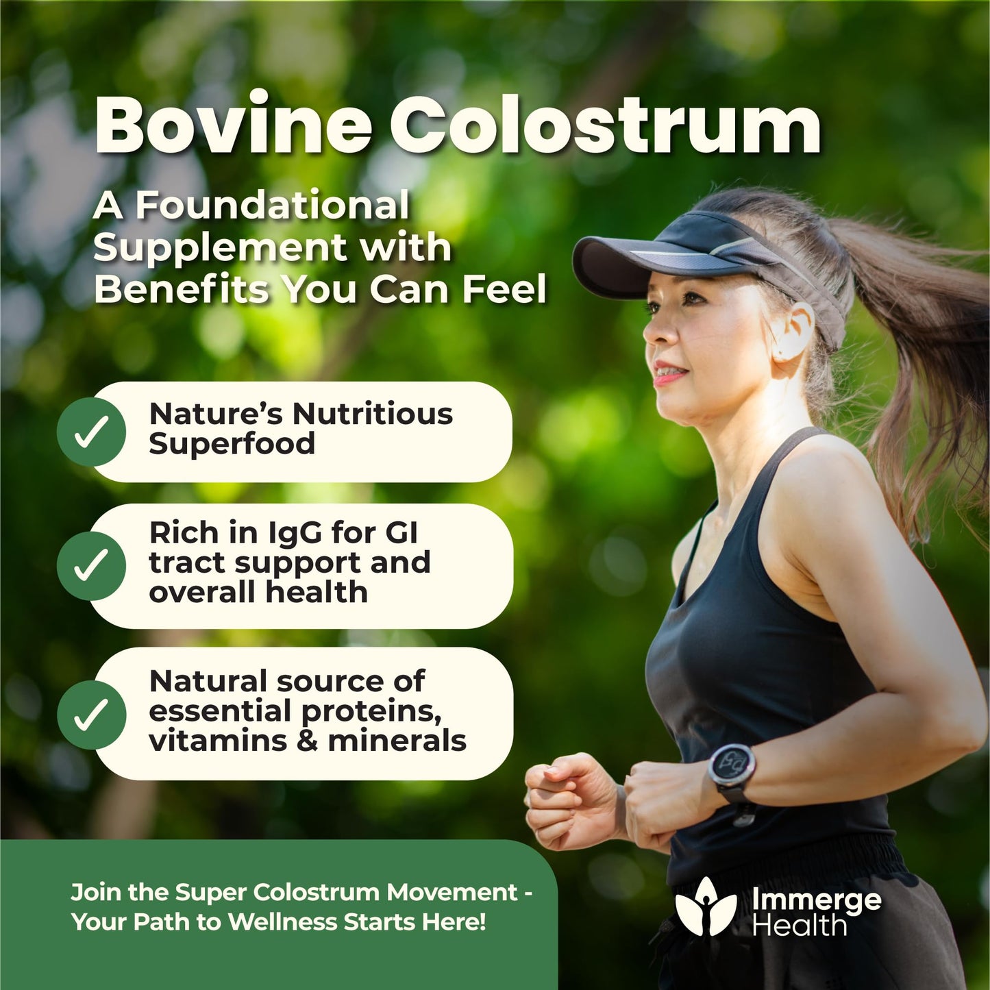 Immerge Health Super Colostrum Powder 4.23 oz