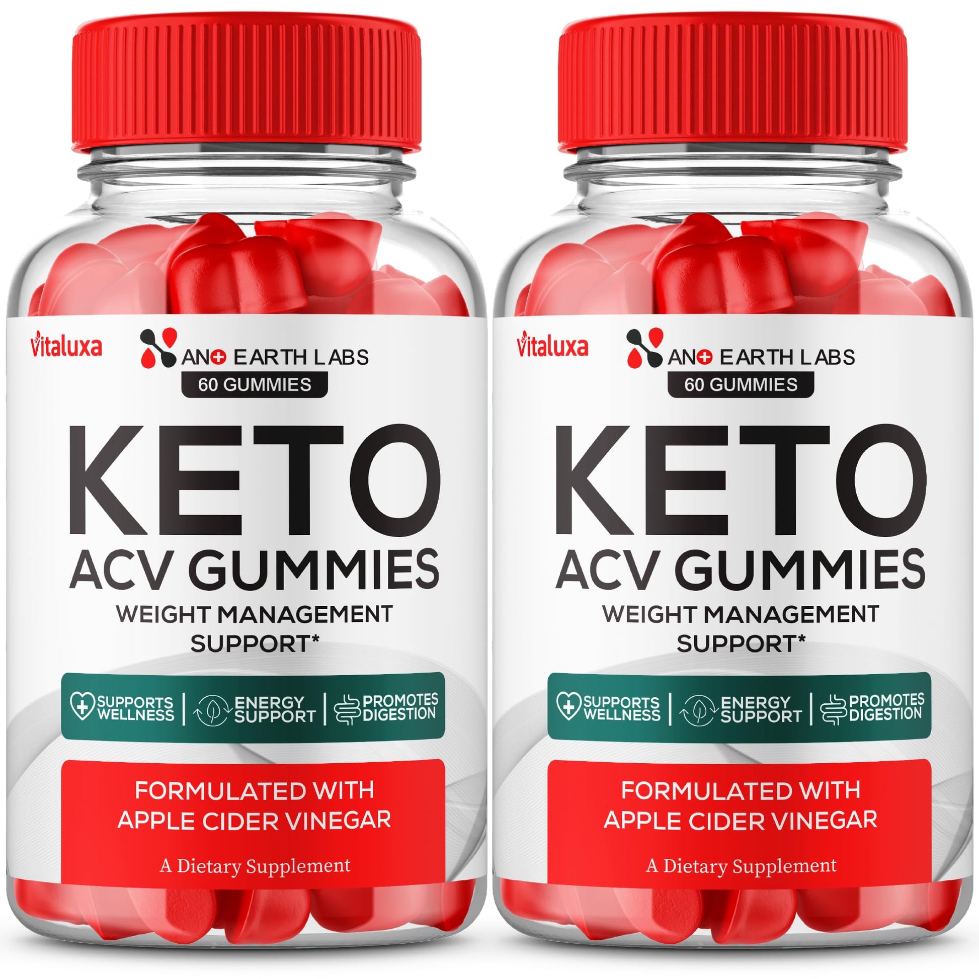 Vitaluxa Keto Gummies, 120 Count