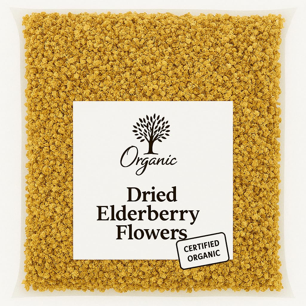 Organic Bio Herbs Elderberry Powder 2 Ounces
