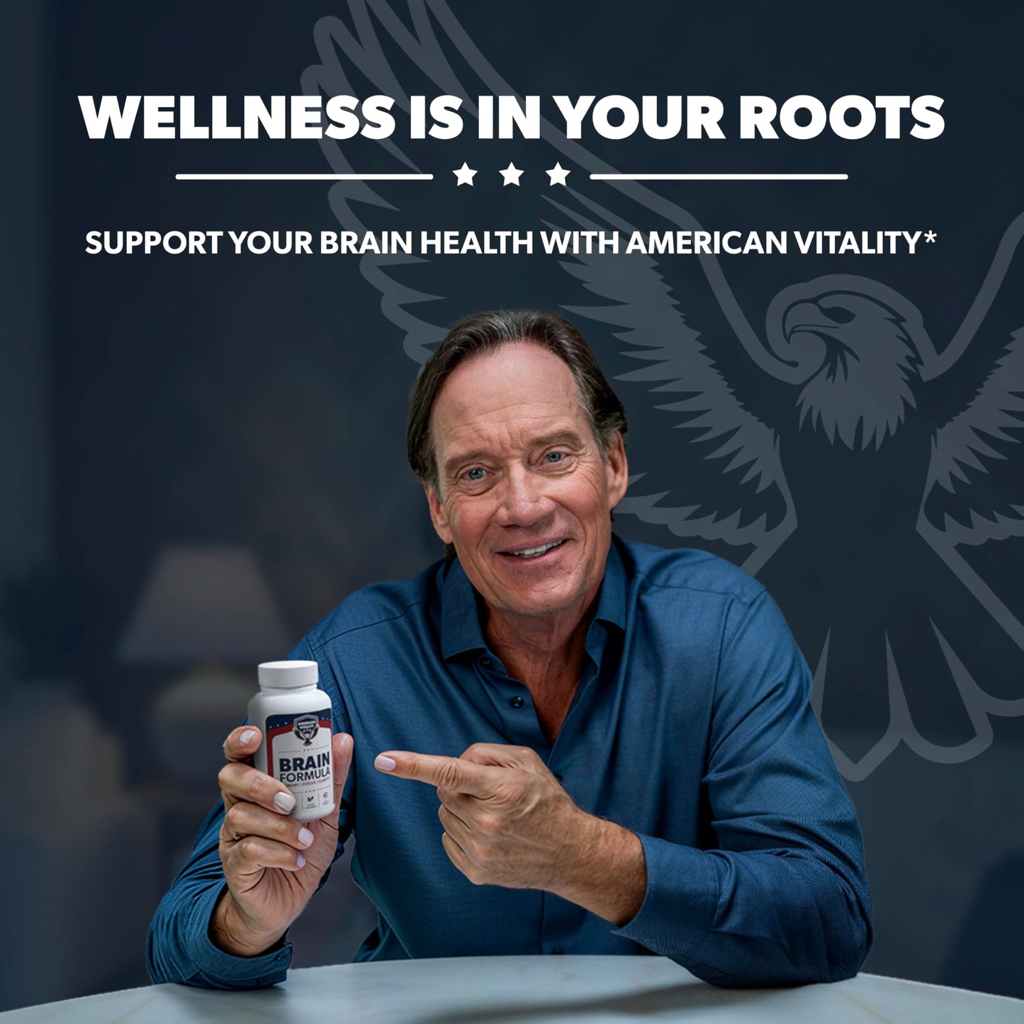 American Vitality Brain Formula Capsule 60 Count