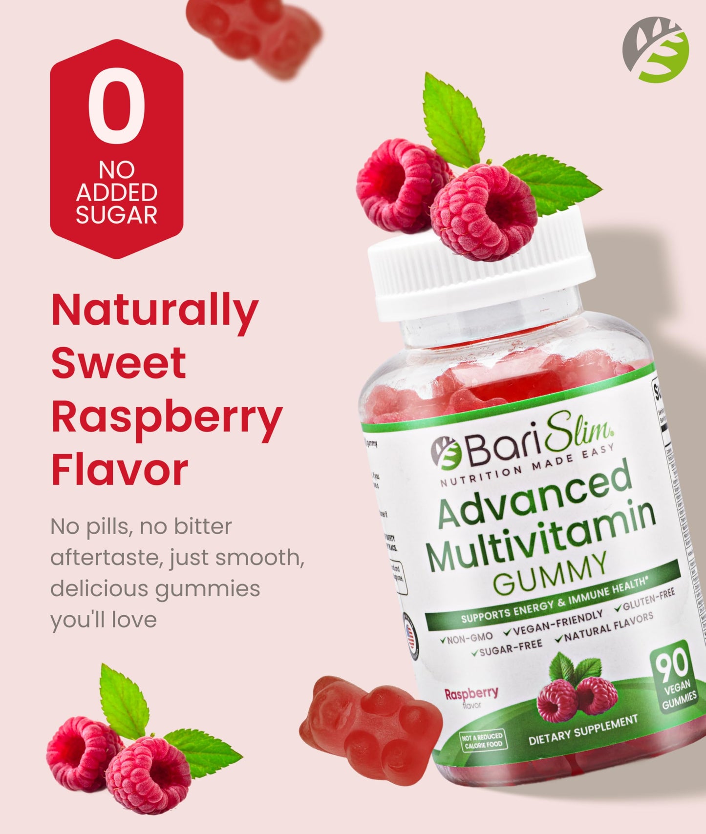 BariSlim Advanced Bariatric Multivitamin Gummies 90 Count