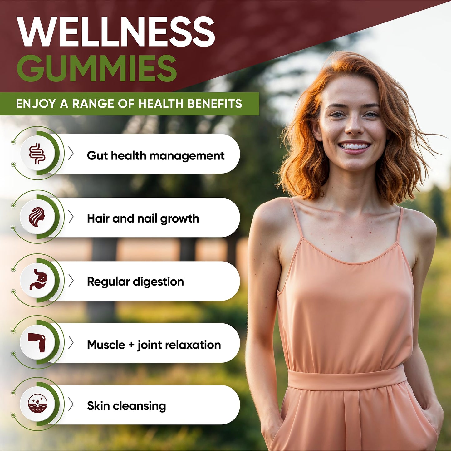 Simple Life Nutrition Organic Irish Sea Moss Gummies with Burdock Root & Bladderwrack, 60 Gummies