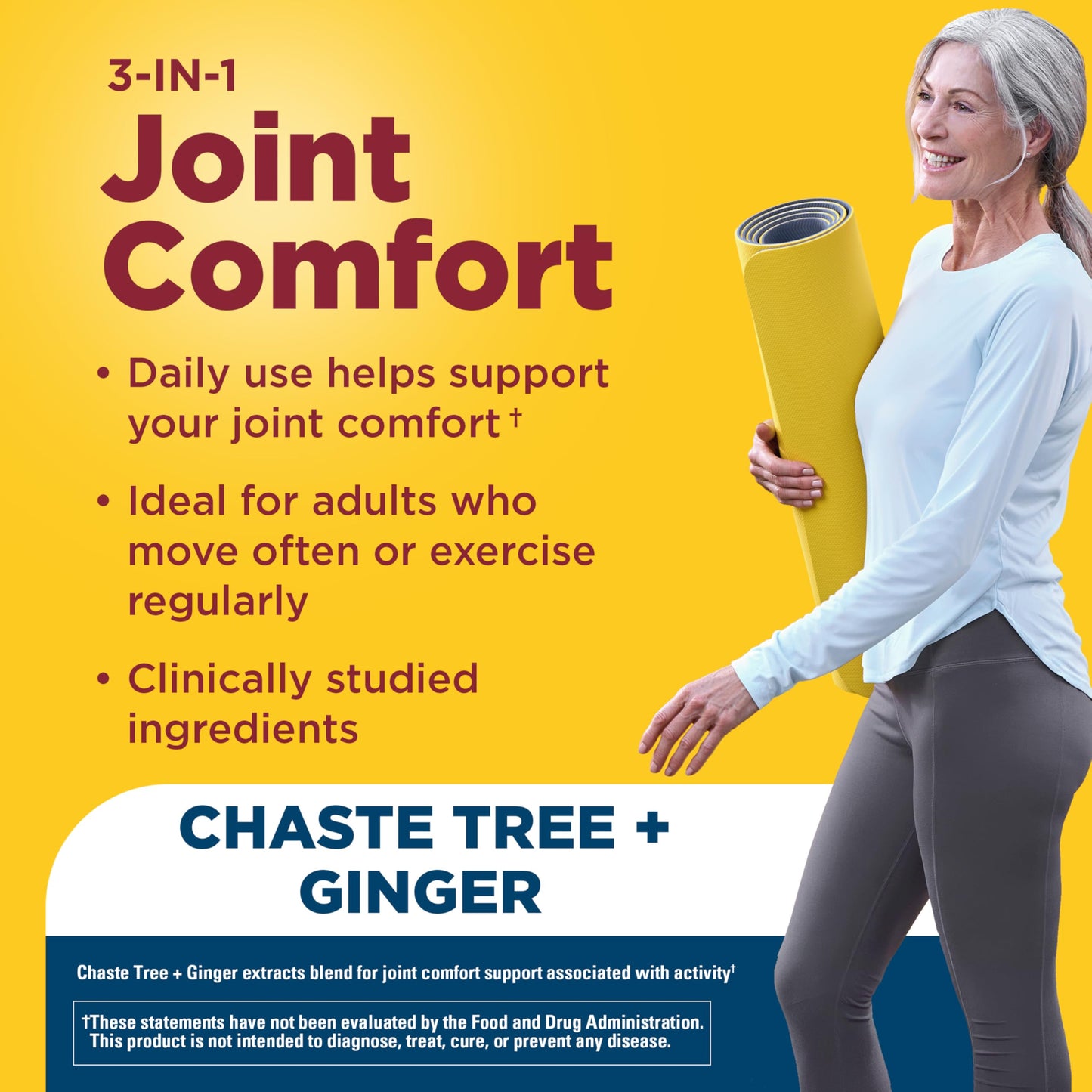 Nature Made 3-in-1 Joint Comfort Capsules, 30 Capsules