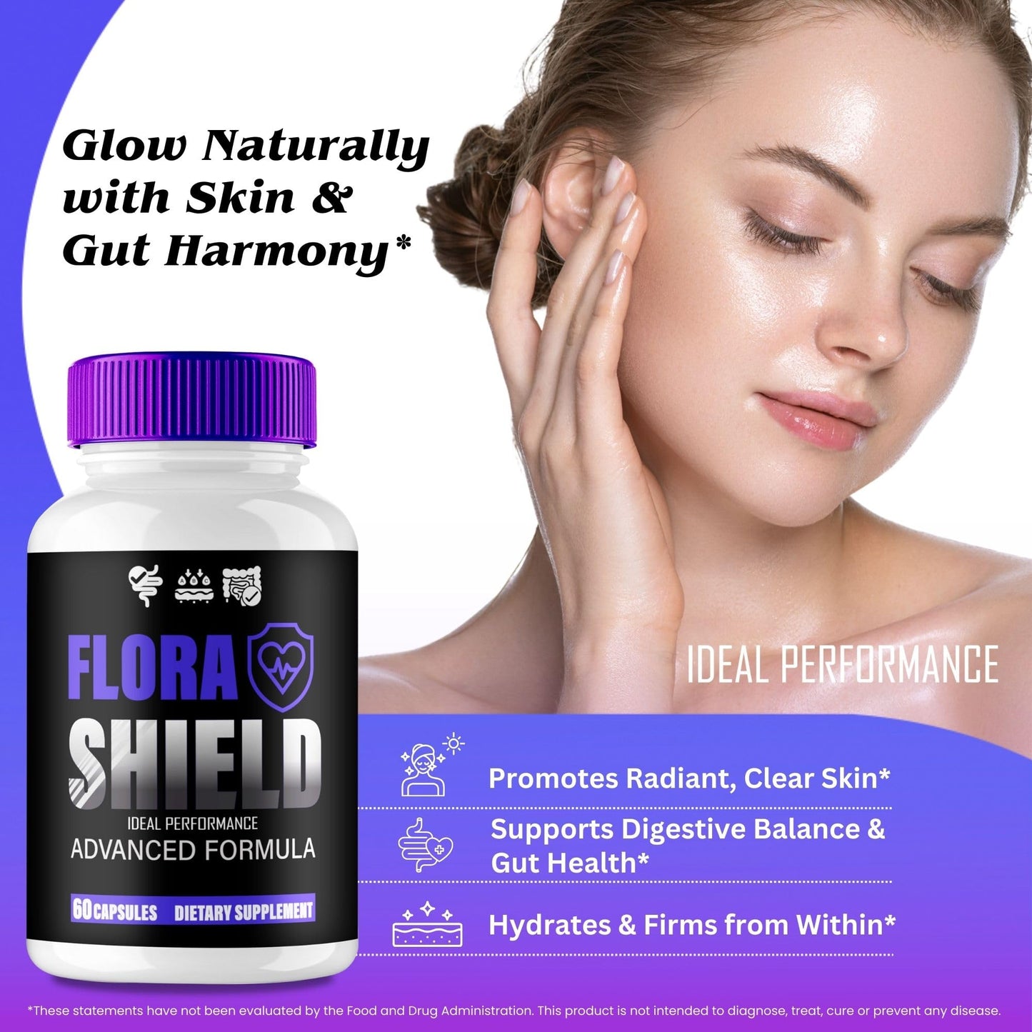 IDEAL PERFORMANCE Flora Shield 120 Capsules