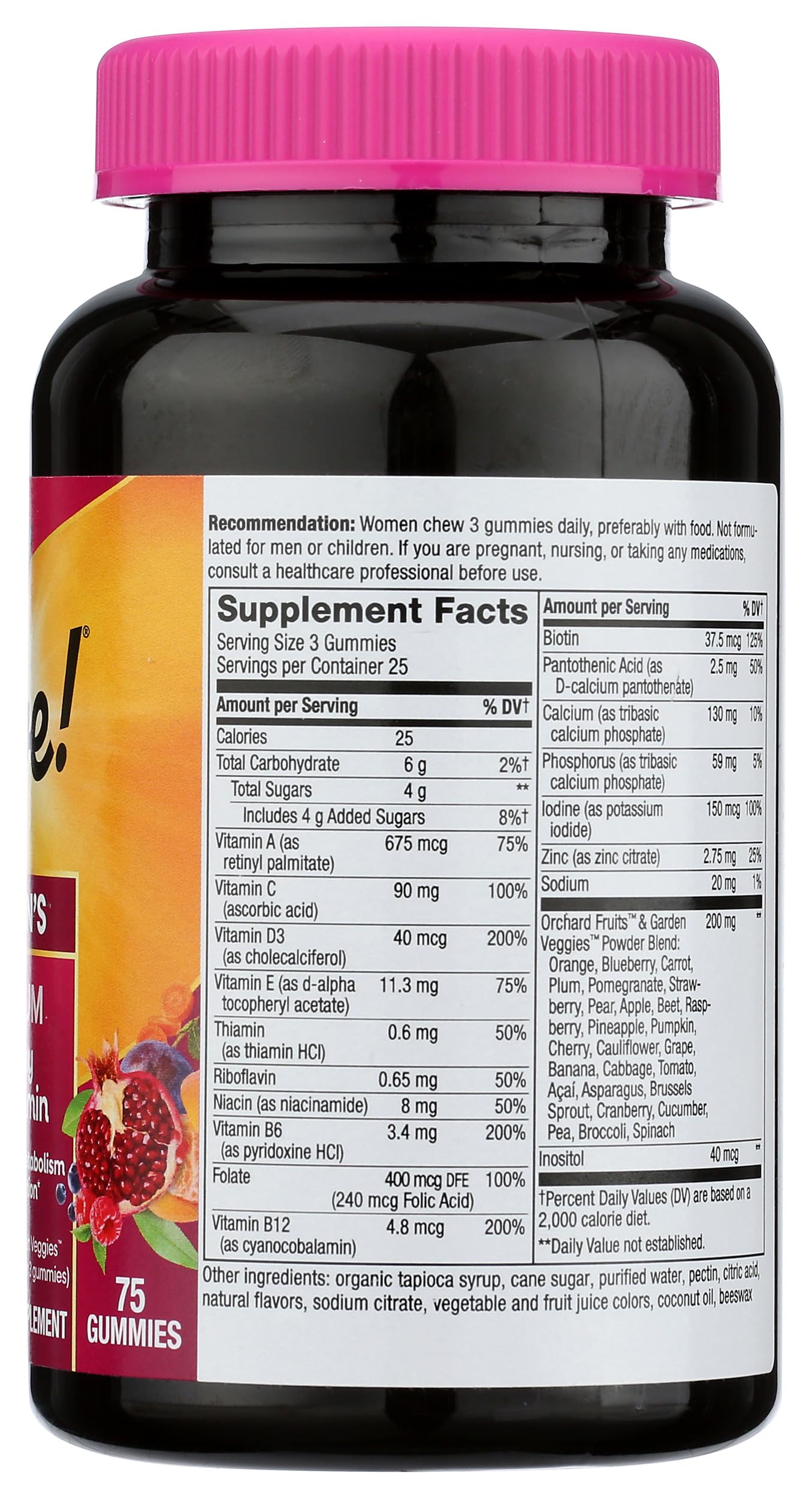 Nature's Way Alive! Women's Vitamin Gummies 75 Count