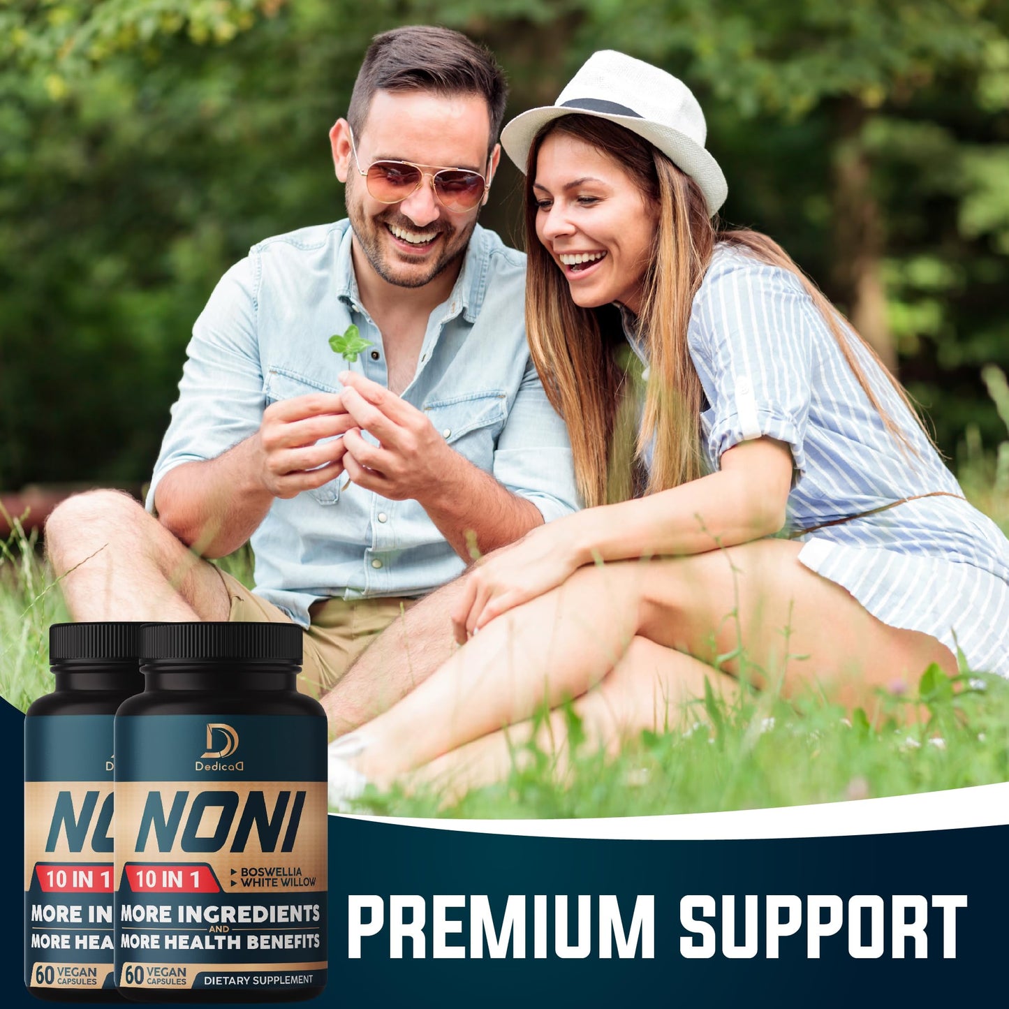 DEDICAD 10in1 Noni Capsules, 120 Count