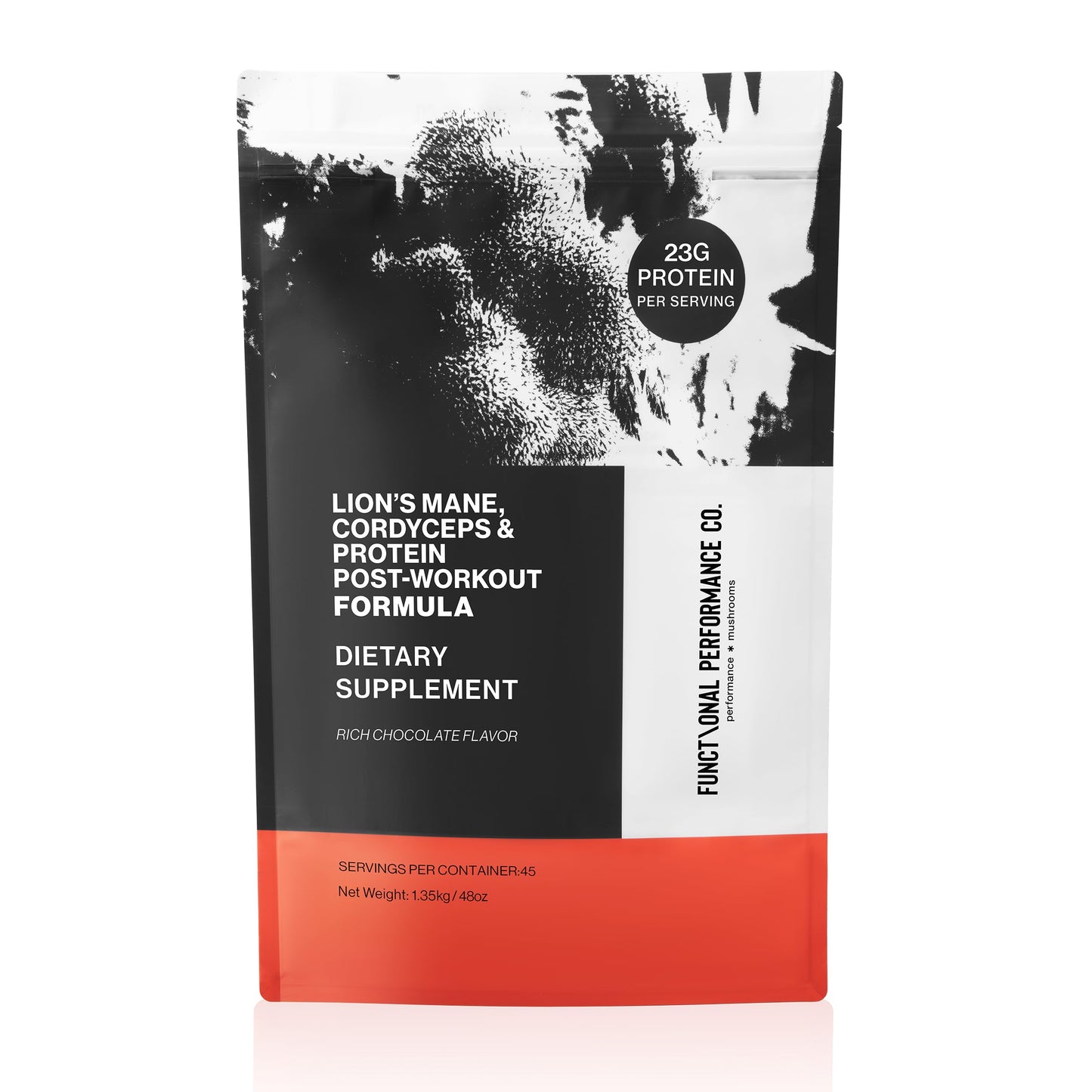 Functional Performance Co. Whey Protein Isolate Powder, Grass Fed, Chocolate, 48 Servings