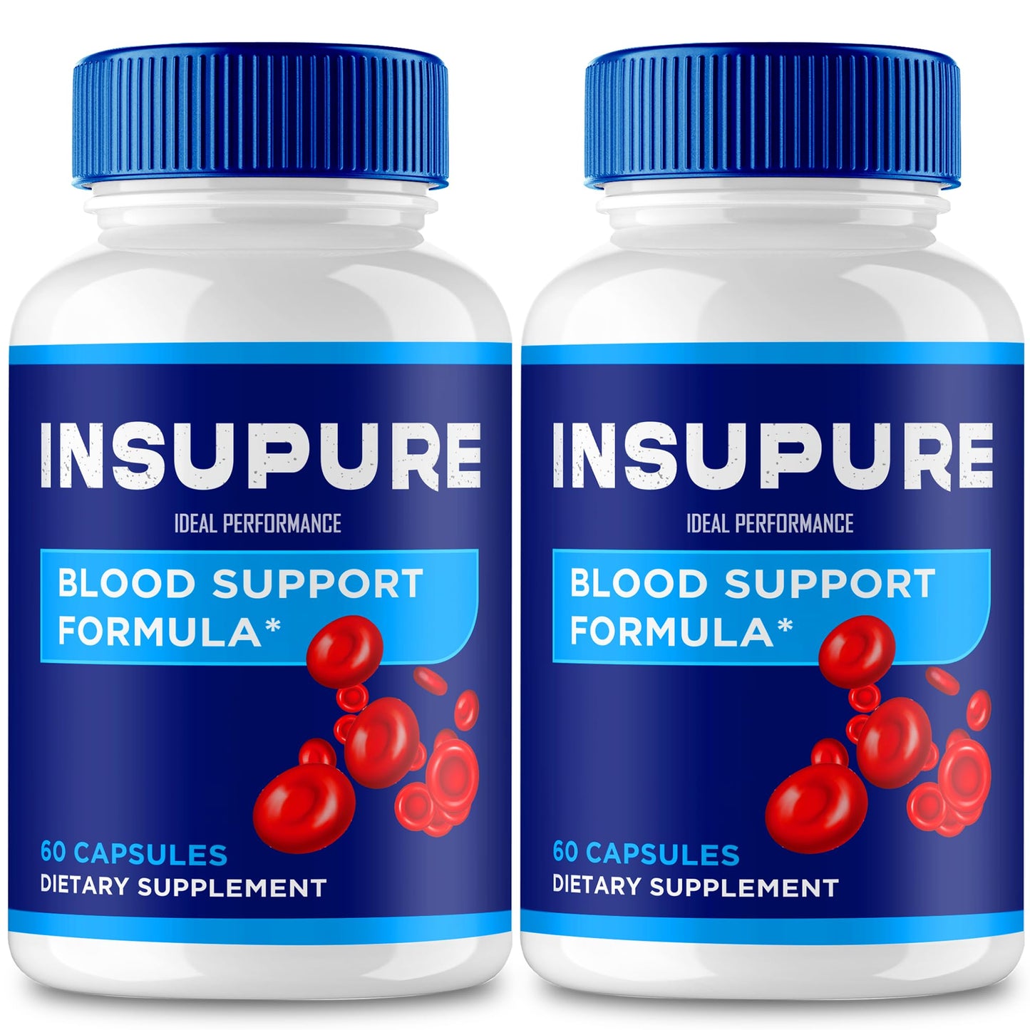 IDEAL PERFORMANCE Insupure Capsules, Multi-Vitamin & Mineral Supplement, 120 Capsules