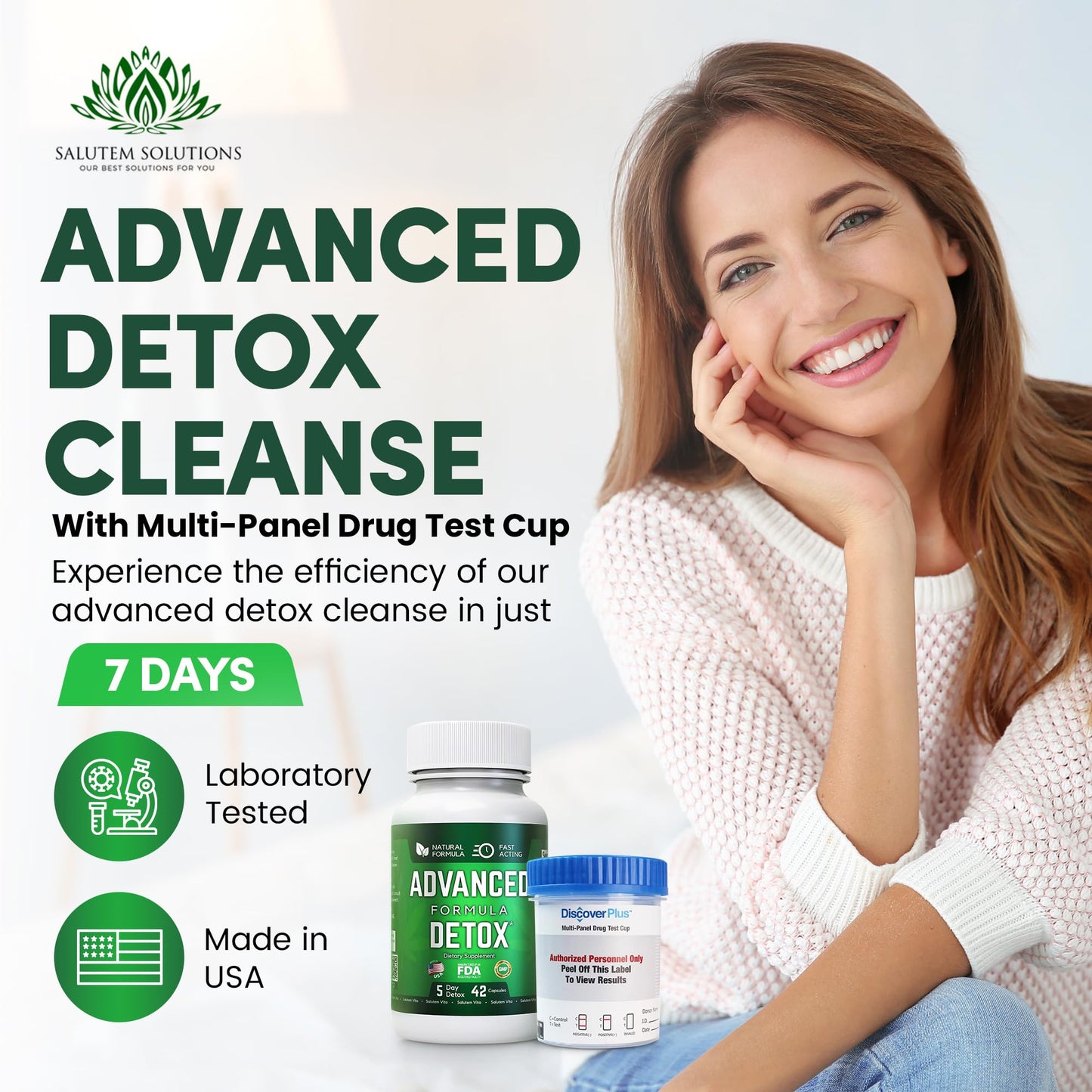 Salutem Vita Starfit Advanced Detox Cleanse Detox Kit Capsules 84