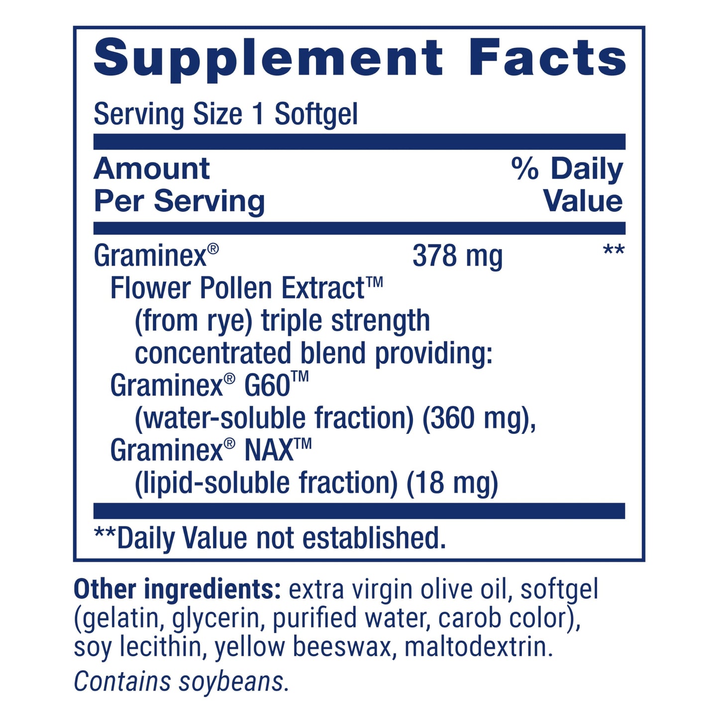 Life Extension Triple Strength ProstaPollen 30 Softgels