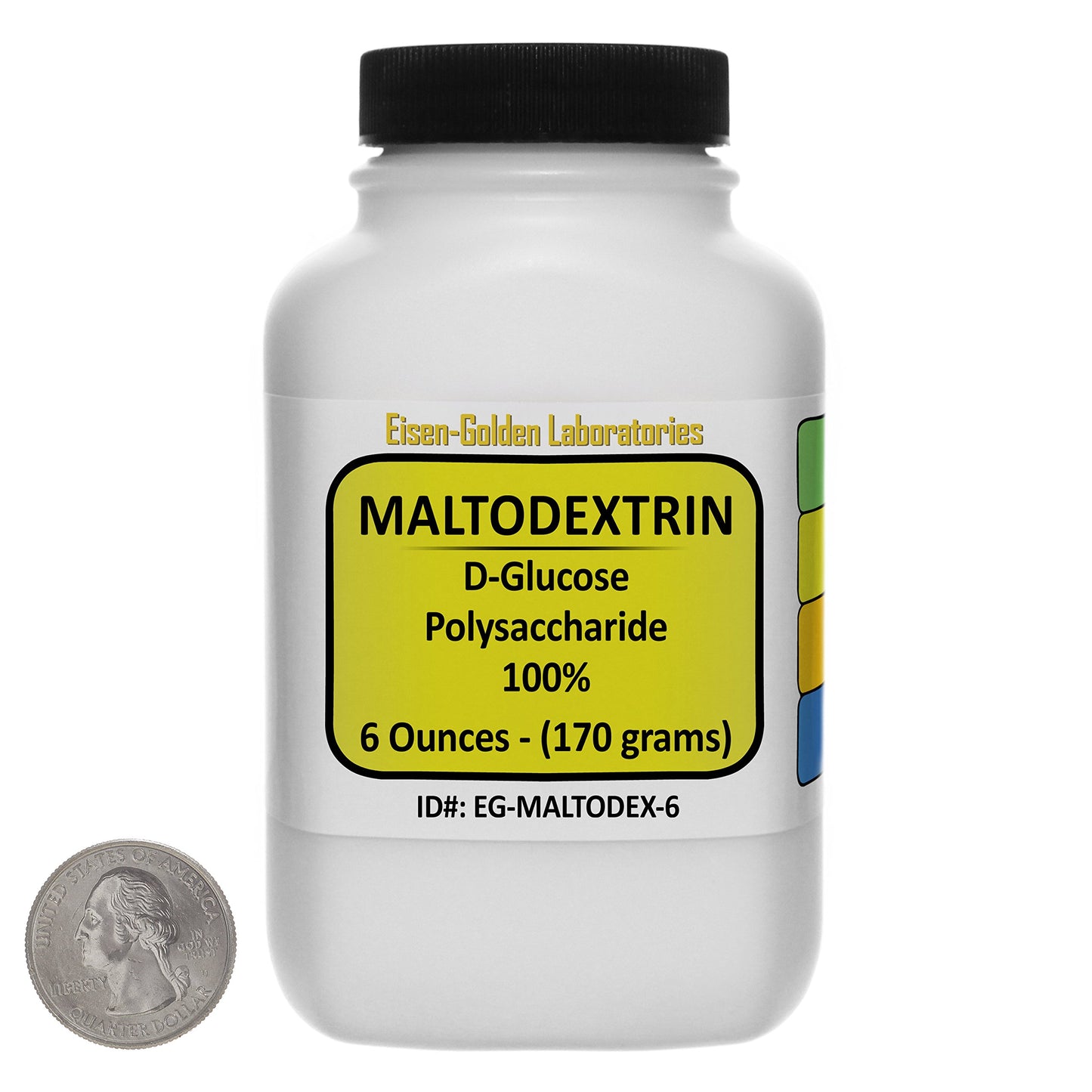 Eisen-Golden Laboratories Maltodextrin [D-Glucose] 100% Food Grade Powder, 6 oz