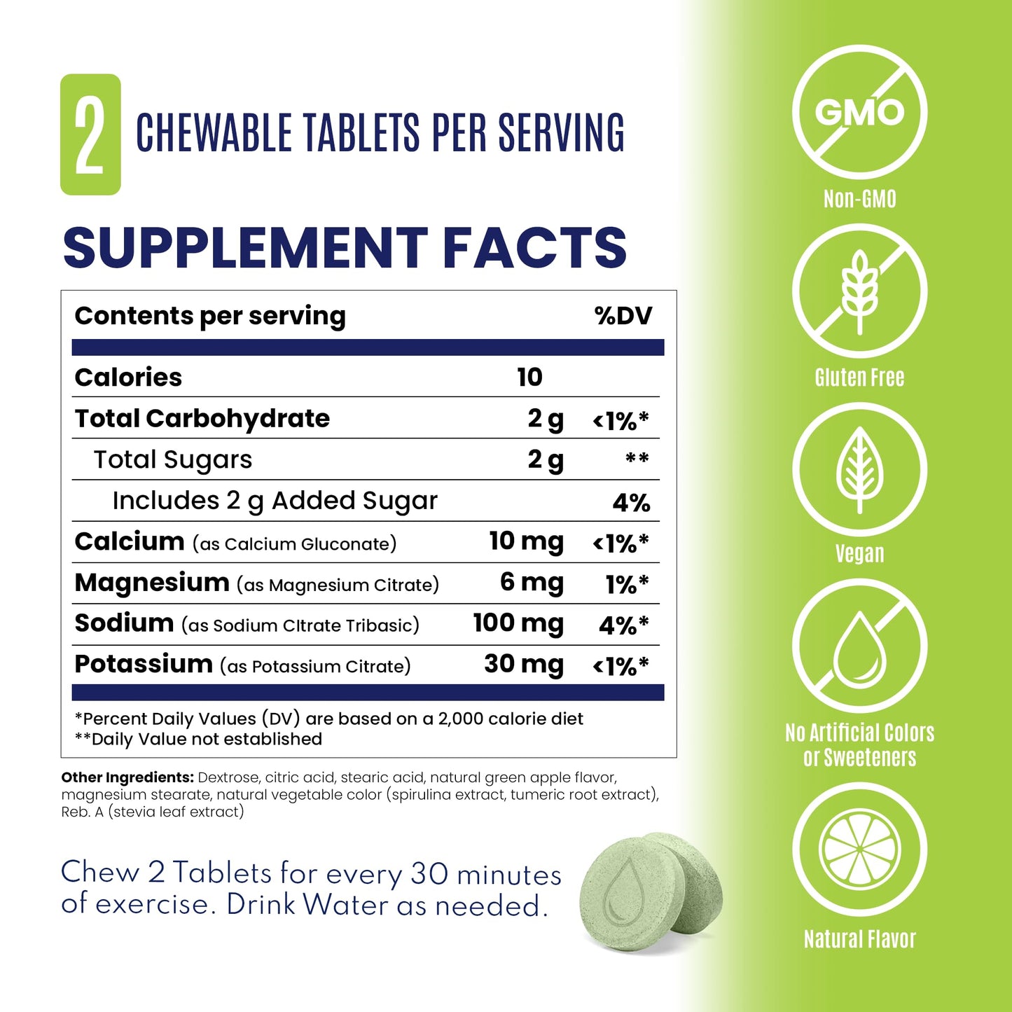 SaltStick Electrolyte FastChews Chewable 120