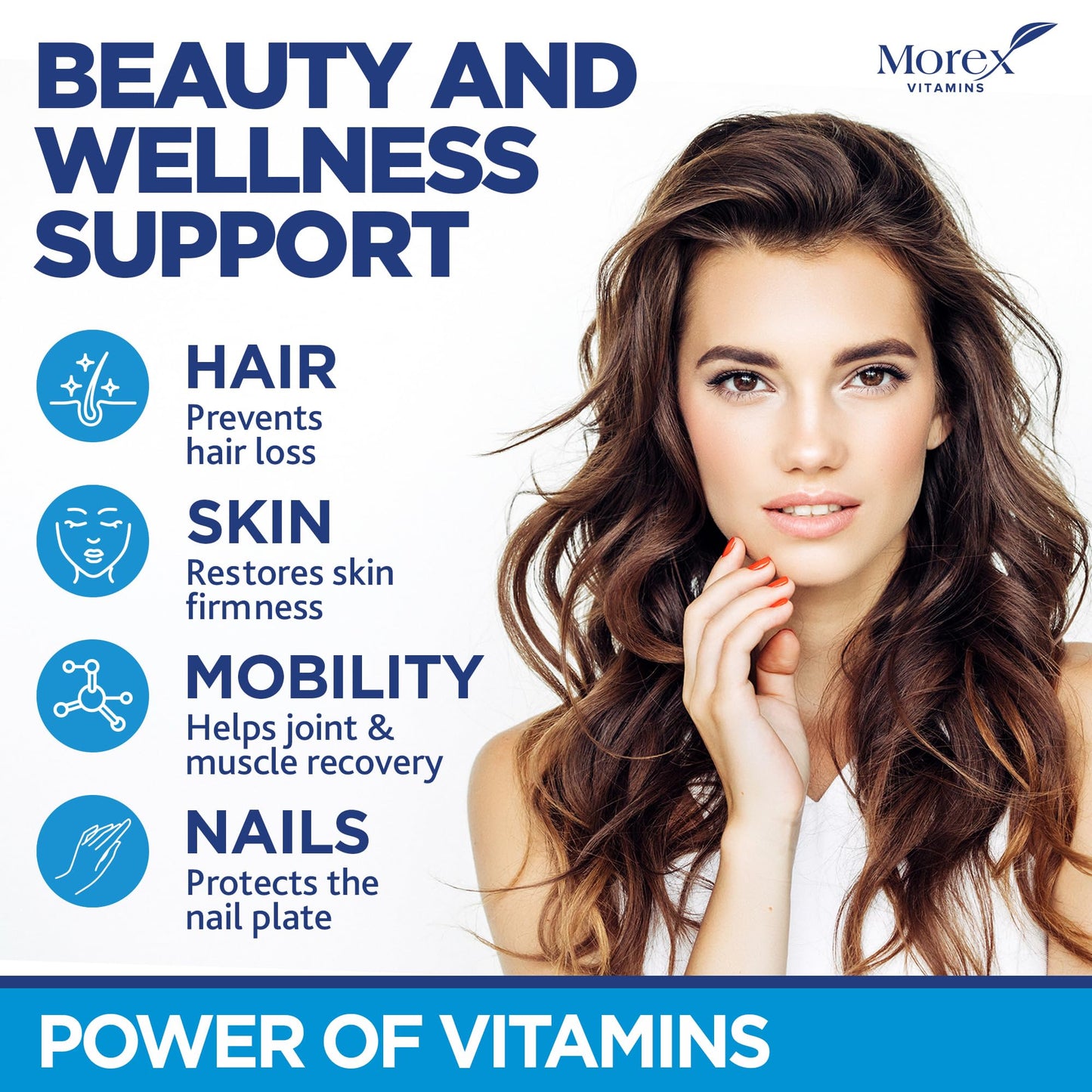 MOREX VITAMINS Biotin Gummies 60 Gummies