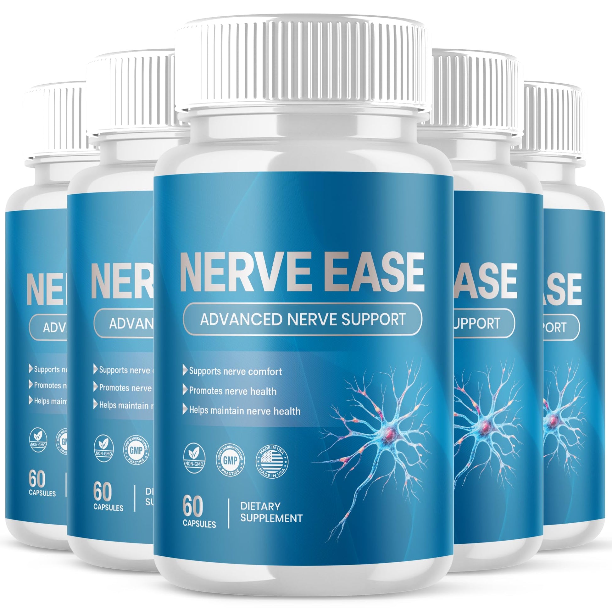 Flex University Nerve Ease Capsules, 300 Capsules