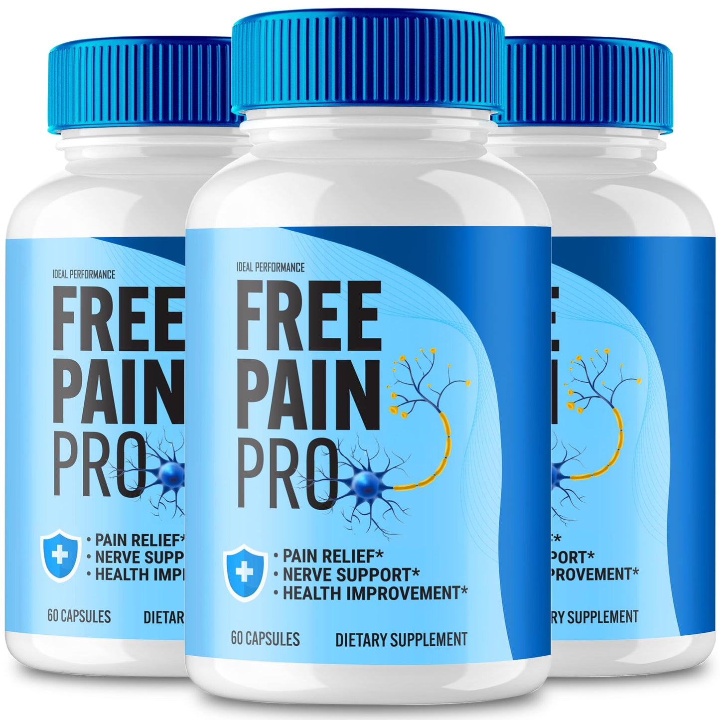 Ideal Performance Free Pain Pro Capsules, 180 Capsules
