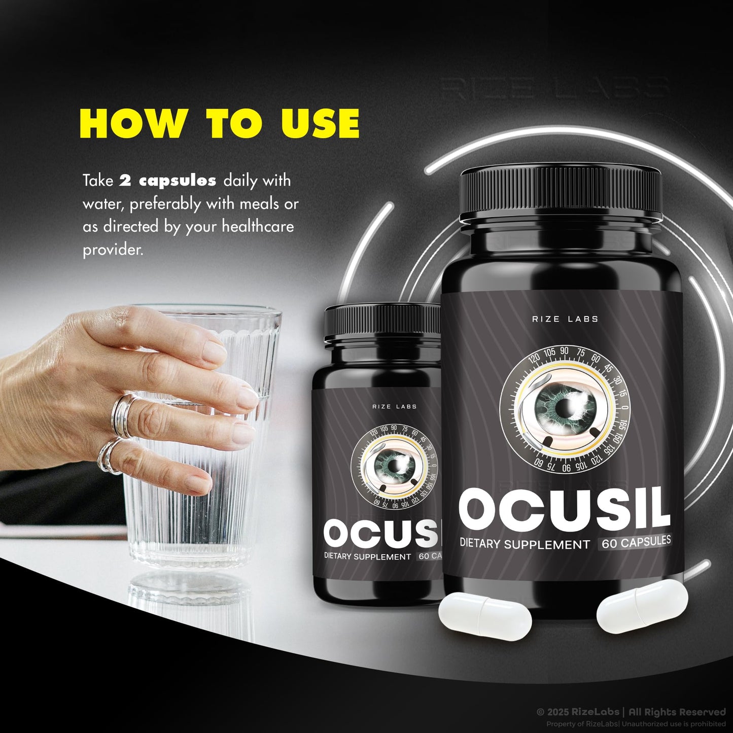 Rize Labs Ocusil Capsule 60 Count