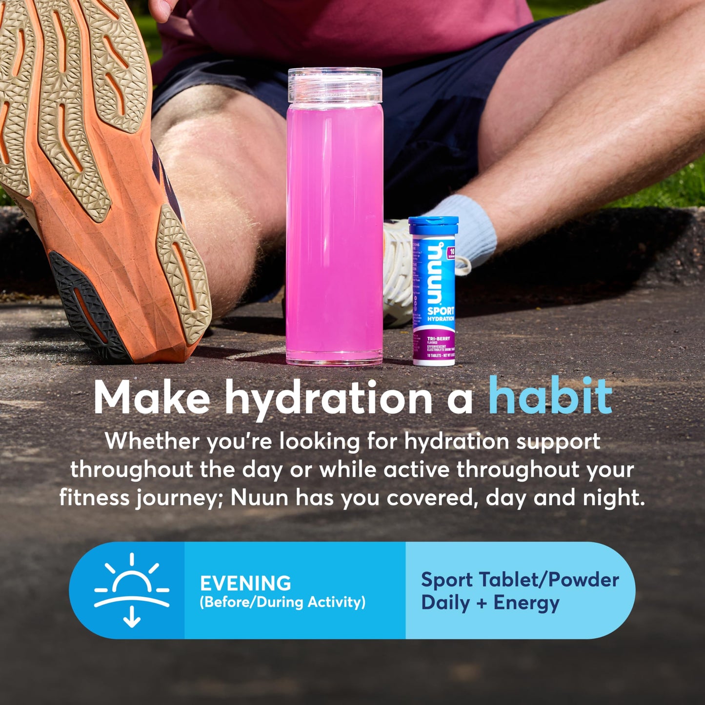 Nuun Sport Electrolyte Tablets Orange, 80 Count