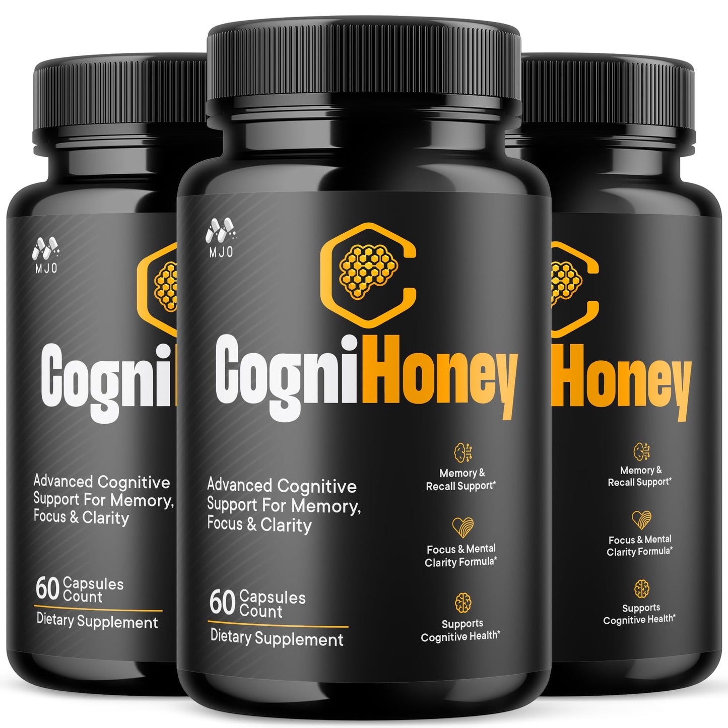 MJO CogniHoney Capsules 180 Capsules