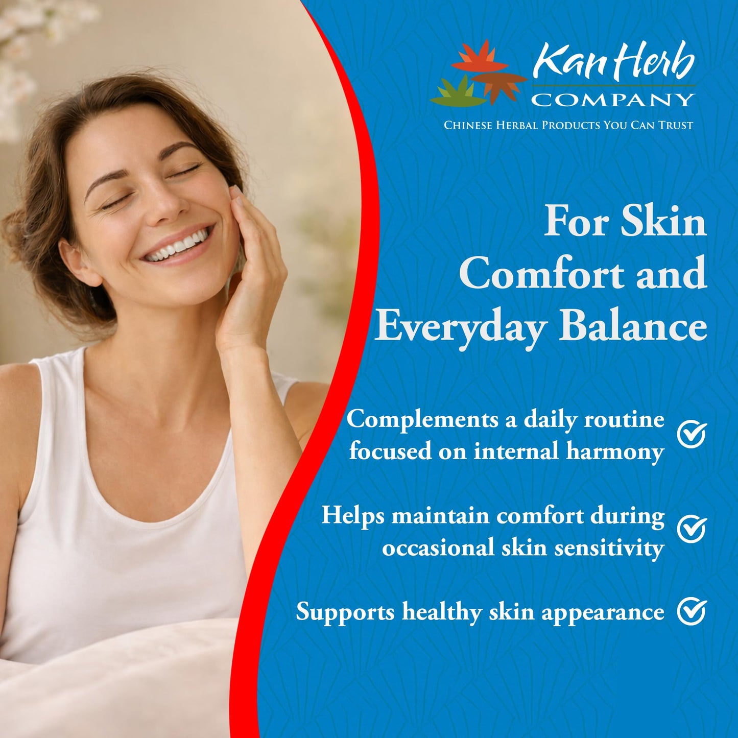 Kan Herbs - Traditionals Derma Wind Release Tablets, 120 Count