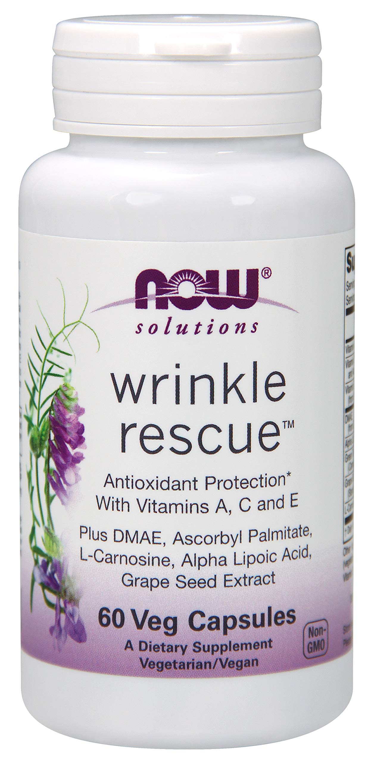 NOW Foods Wrinkle Rescue 60 Capsules
