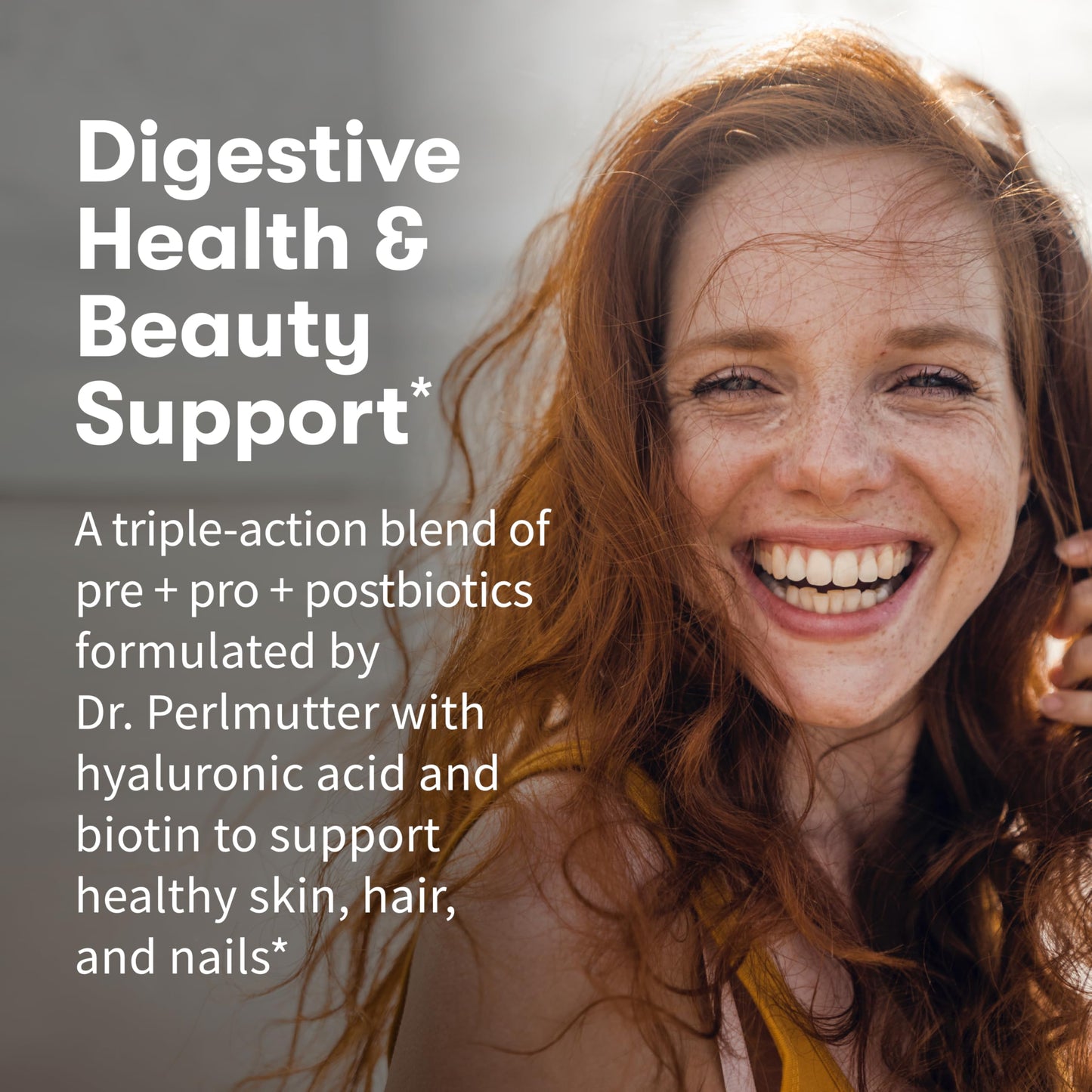 Garden of Life Dr. Formulated Beauty Probiotics with Biotin, Hyaluronic Acid and Pre, Pro & Postbiotics – Skin Health, Hair & Nails, Non-GMO, Gluten-Free, 60 Vegetarian Capsules