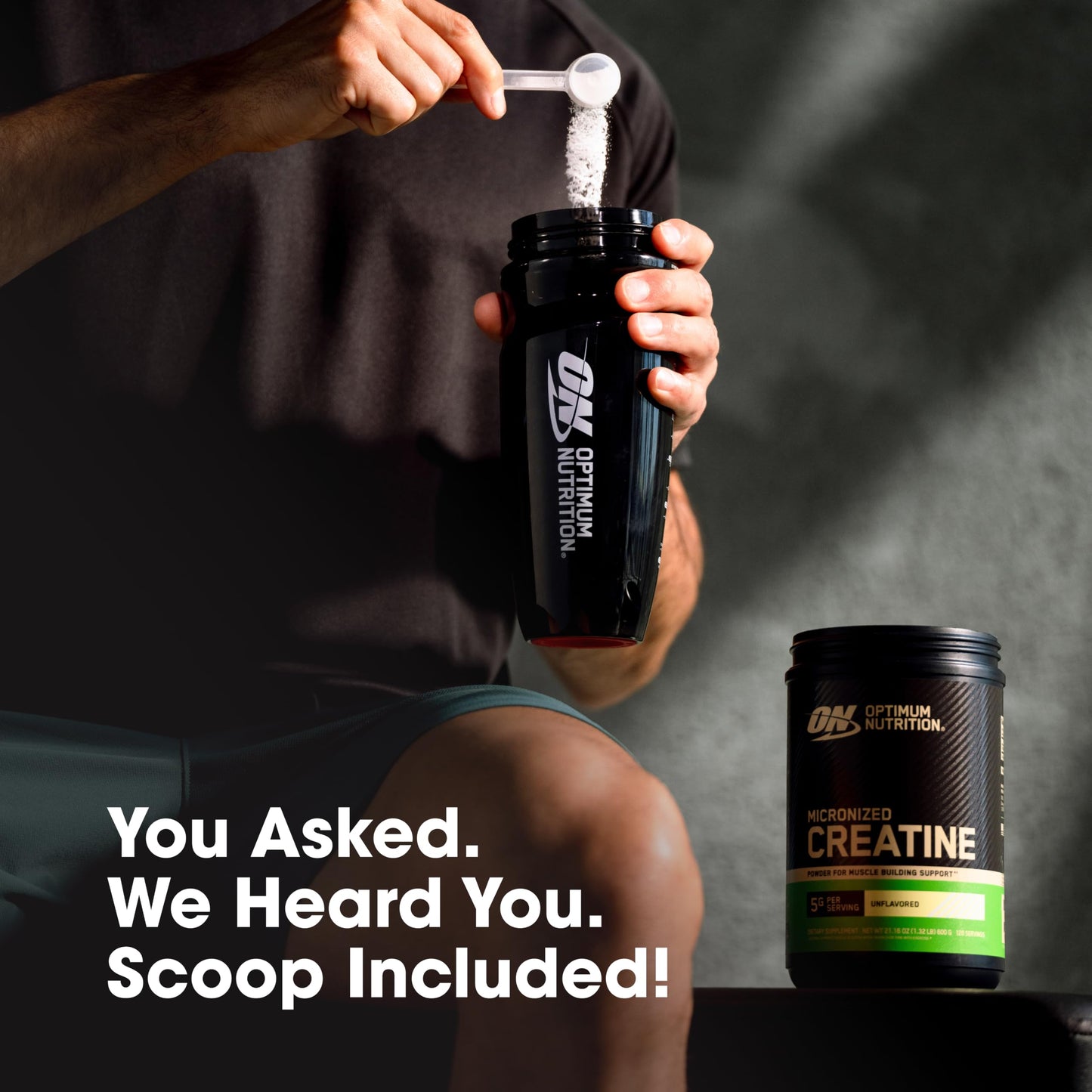 Optimum Nutrition Creatine Micronized Monohydrate Powder 120 Servings