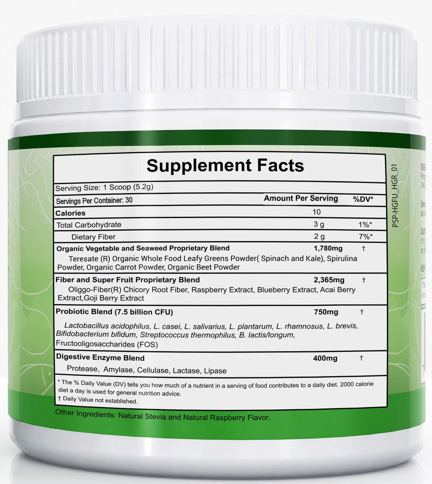 Herbal Nutrition Green Fusion Greens Powder Superfood 5.7 Ounce
