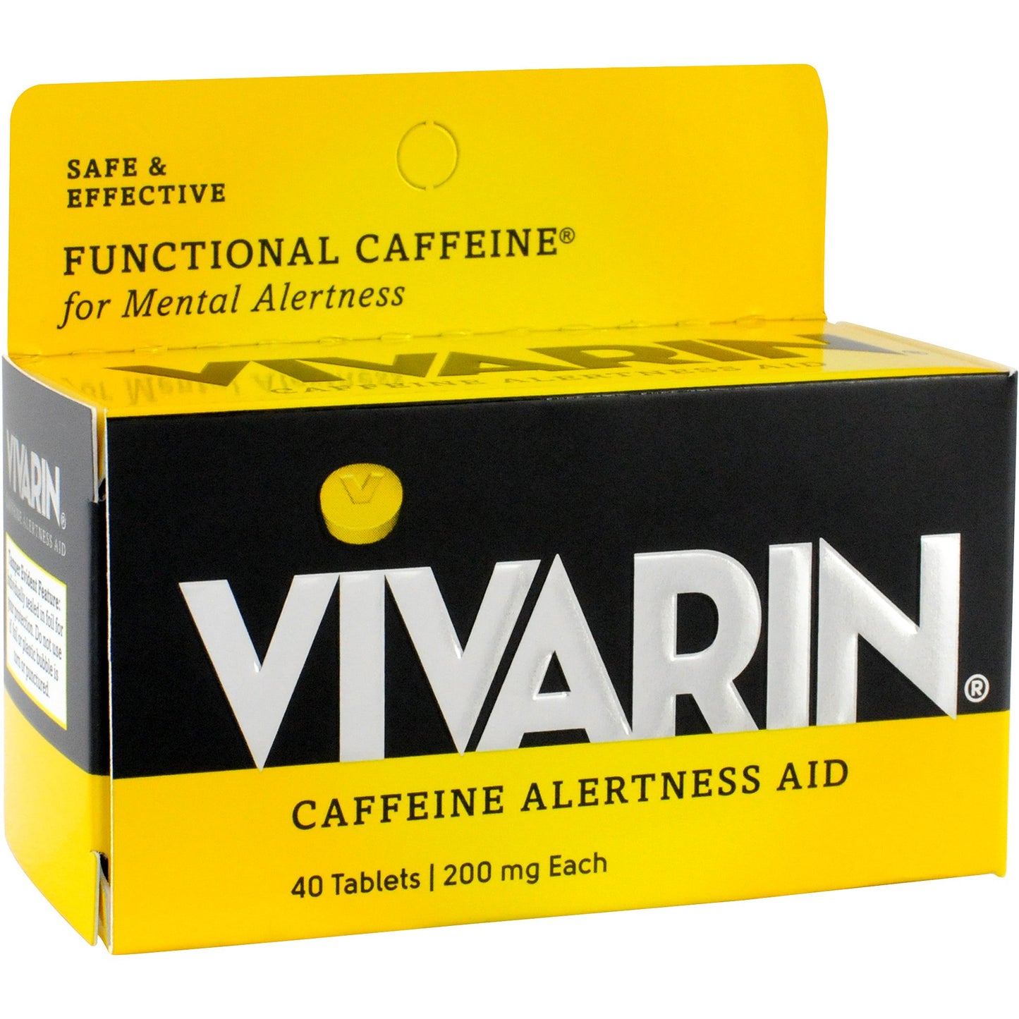 Vivarin Caffeine Alertness Aid Tablets 40 Count