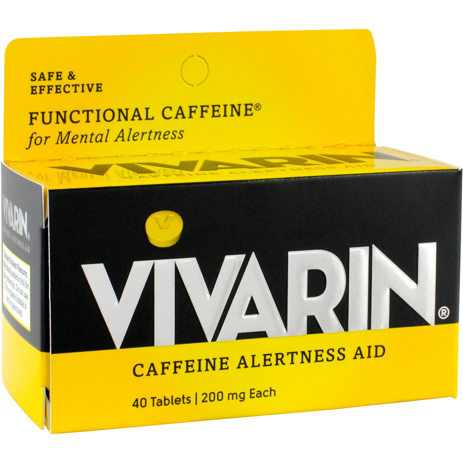 Vivarin Caffeine Alertness Aid Tablets 40 Count