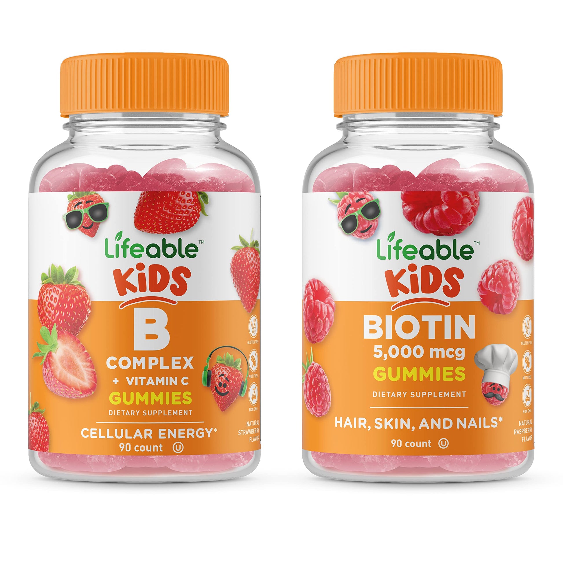 VitaWorks Lifeable B Complex Kids + Biotin Softgels 180