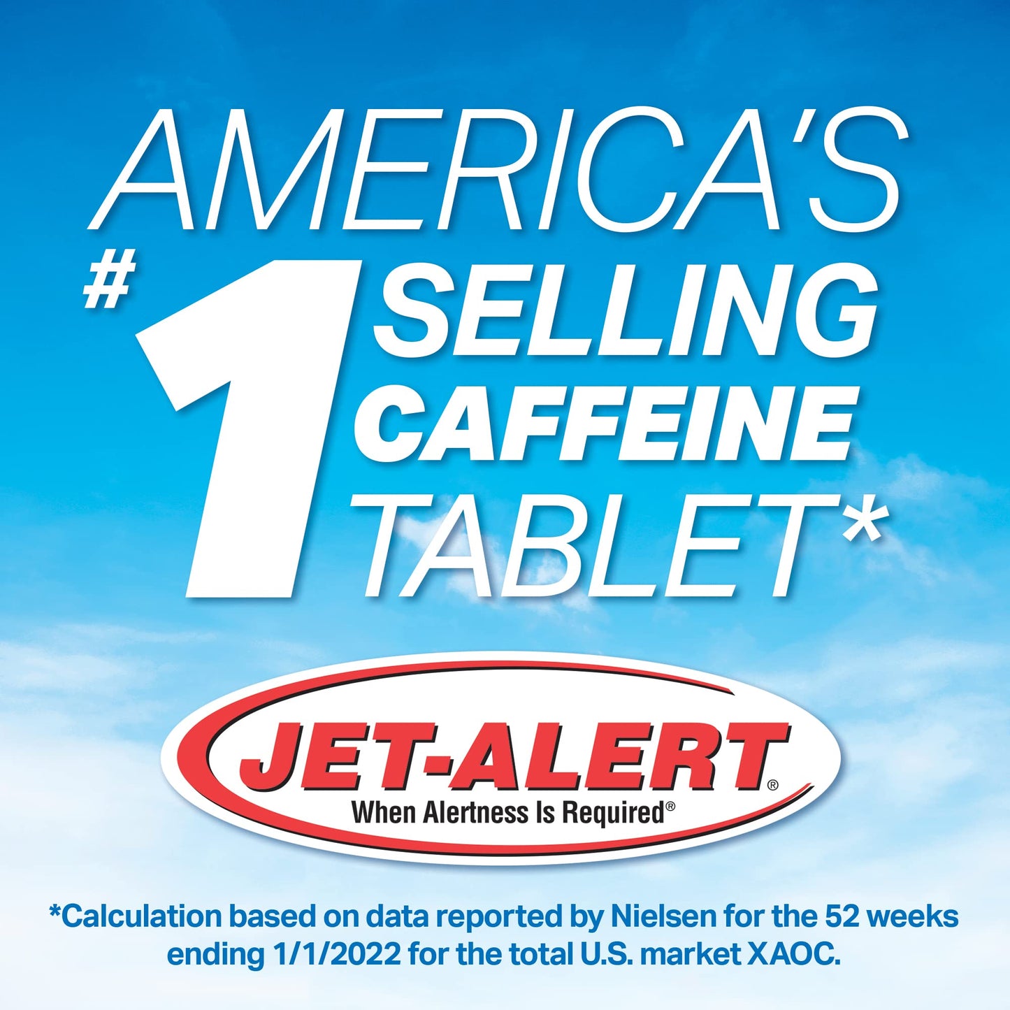 Jet-Alert Caffeine Tablets 200 mg, 90 Count