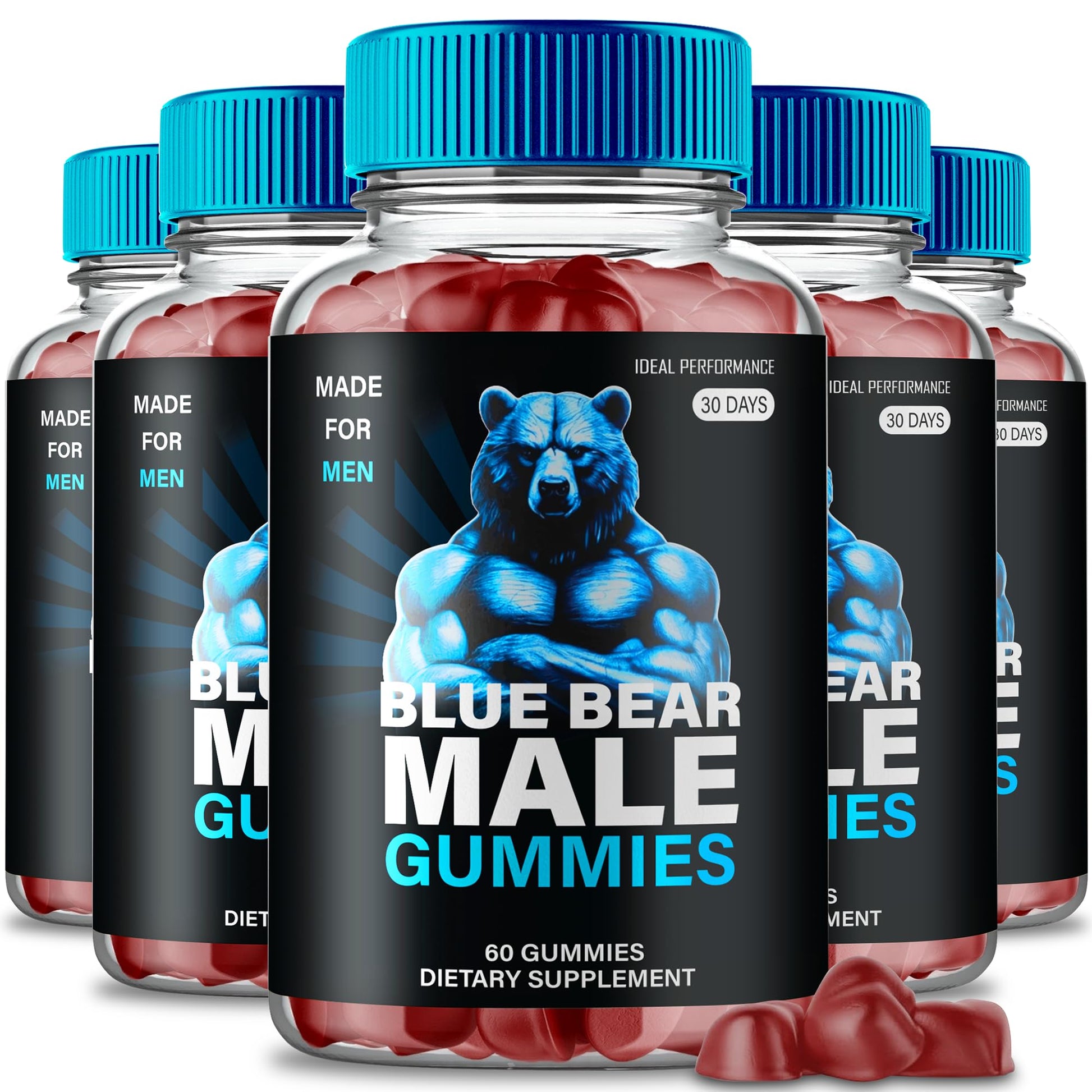 IDEAL PERFORMANCE Blue Bear Gummies 300 Gummies