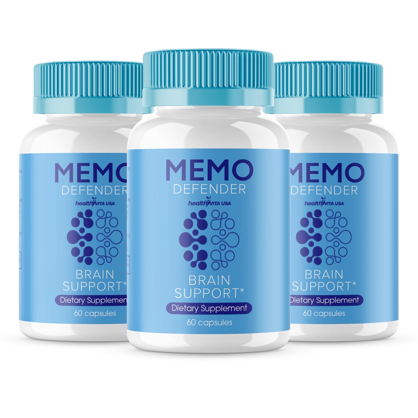 HealthyVita USA Memo Defender Capsules 180 Count
