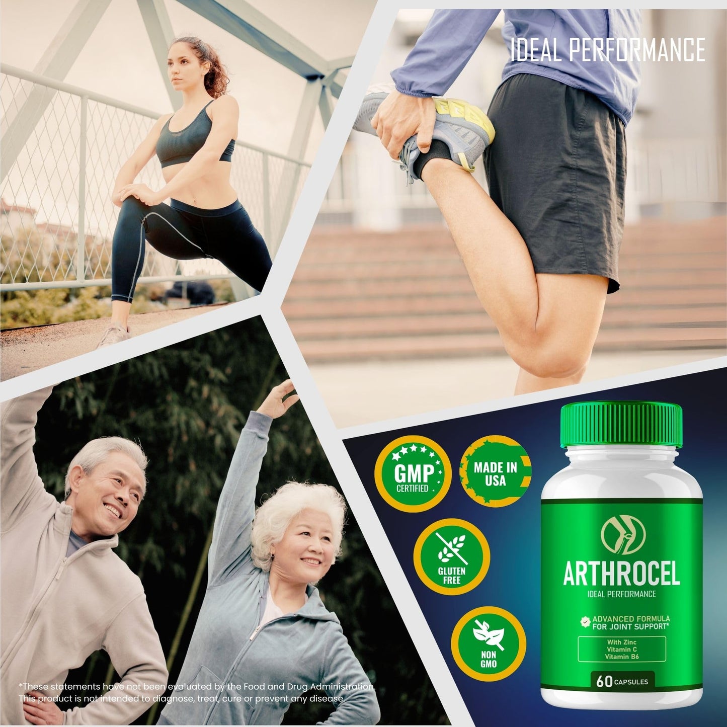 IDEAL PERFORMANCE Arthrocel Capsule 60 Count