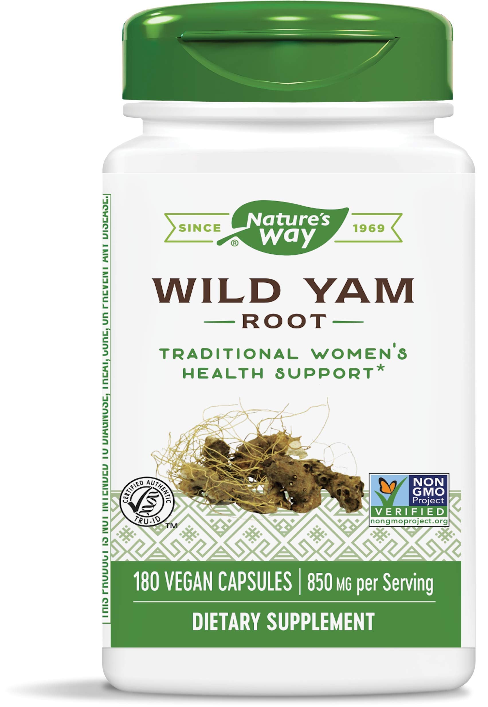 Nature's Way Wild Yam Capsule 180 Vegicaps