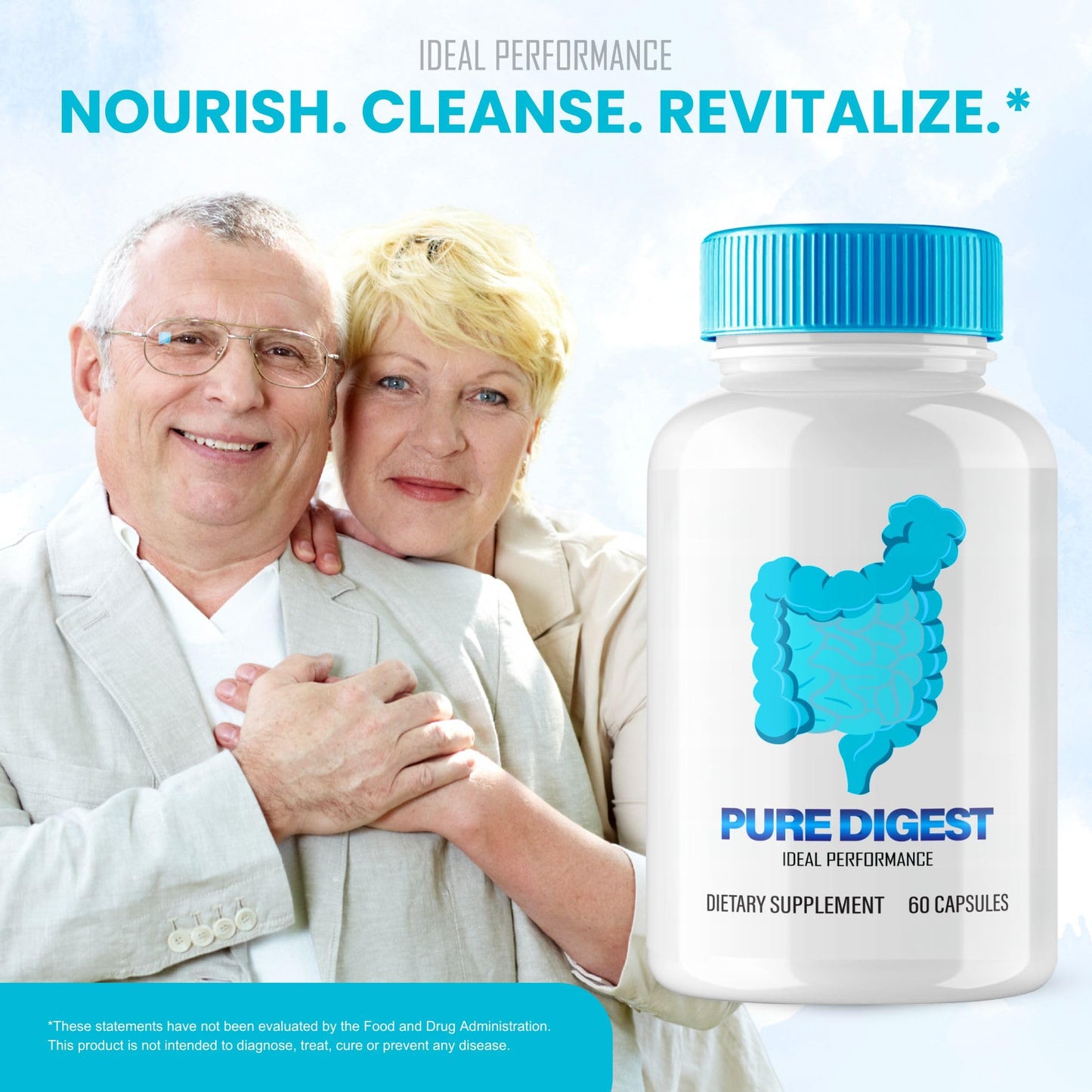 IDEAL PERFORMANCE Pure Digest Capsule 120 Count