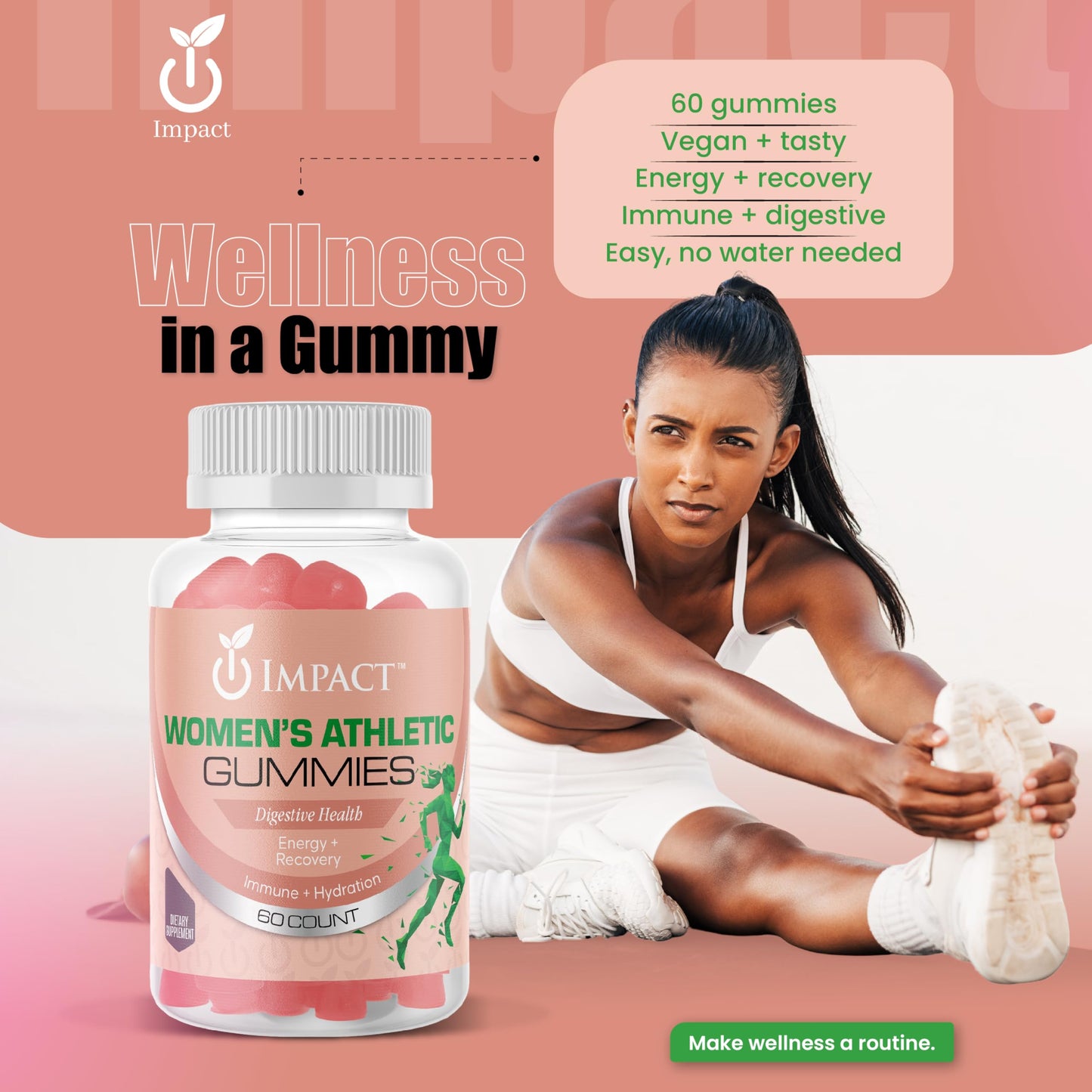 IMPACT Multivitamin for Women Gummies, 1 Count