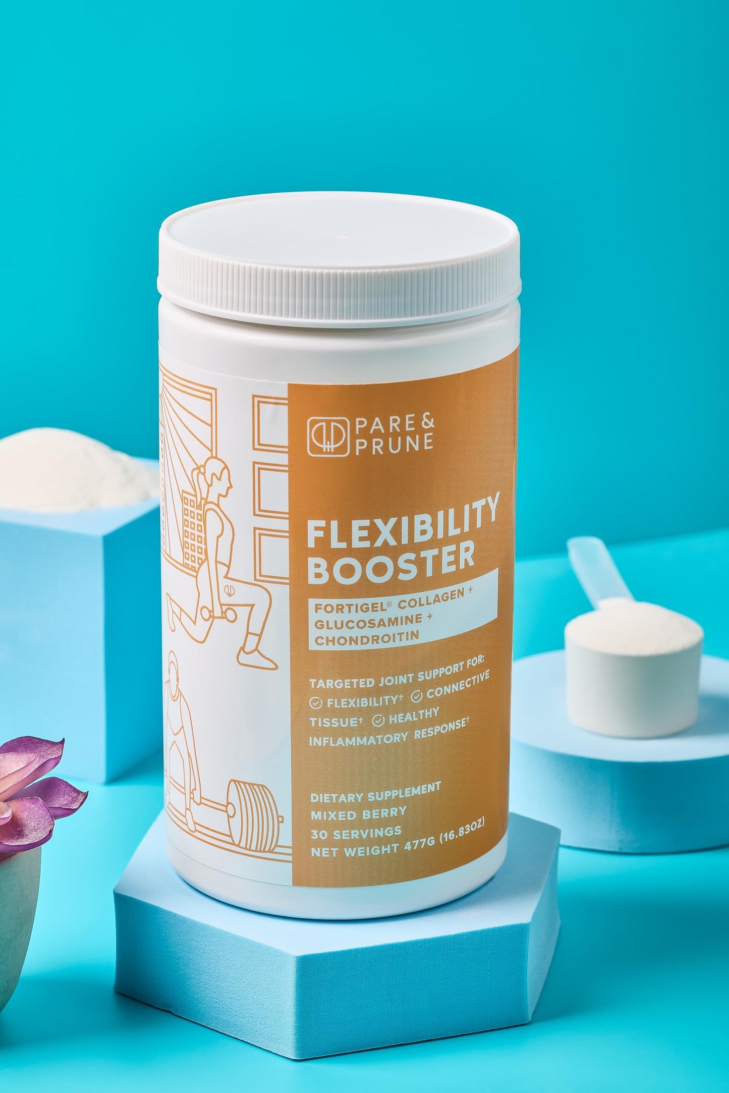 Pare & Prune Flexibility Booster Powder 16.8