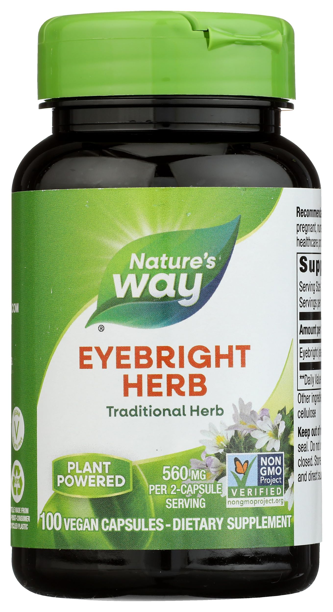 Nature's Way Eyebright Capsule, 100 Count