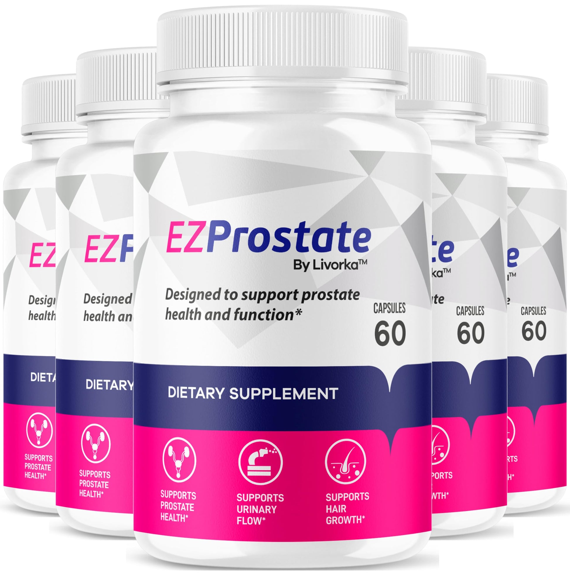 LIVORKA EZ Prostate Advanced Formula, 300 Capsules
