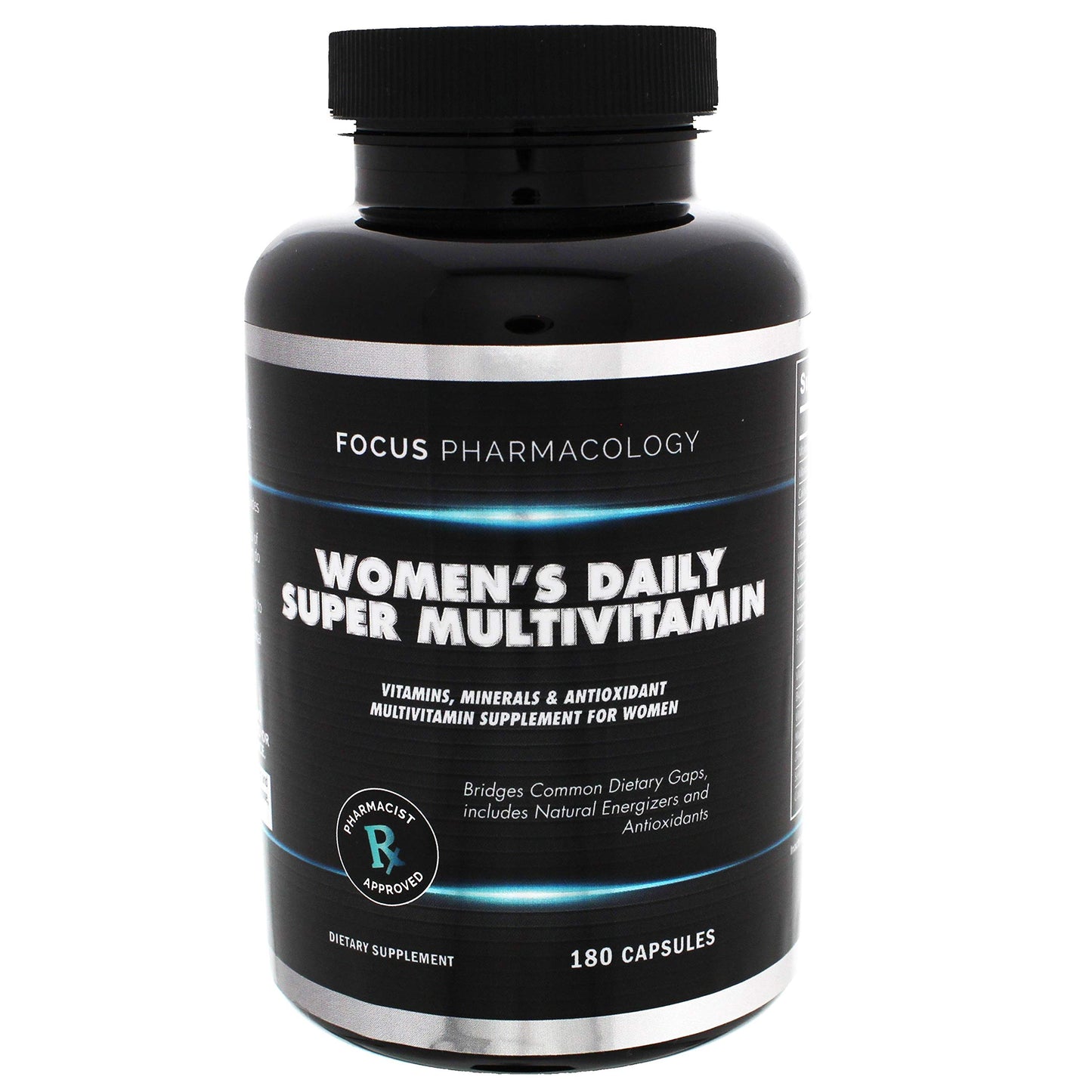 Focus Pharmacology Women's Daily Super Multi-Vitamin for Women 60 Capsules