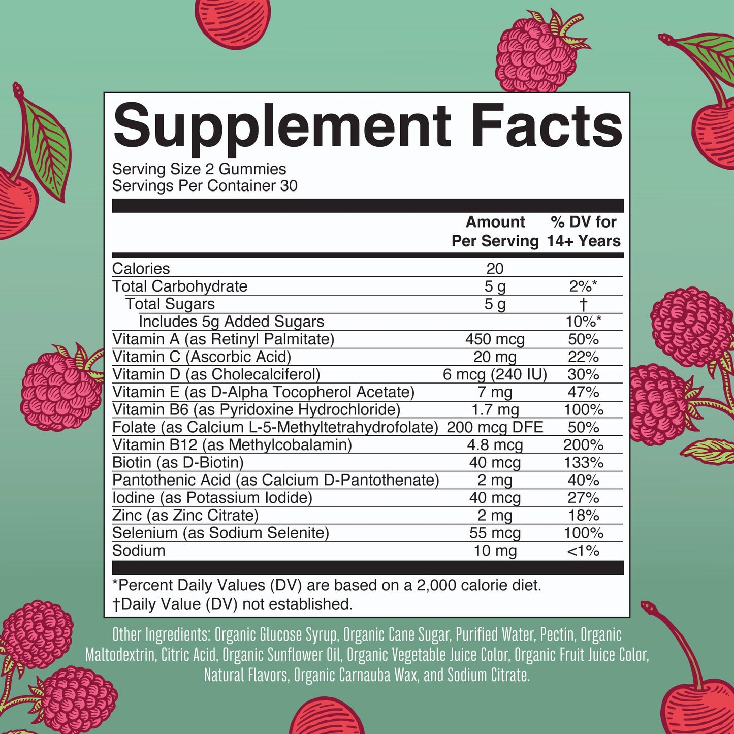 MARYRUTH'S Prenatal Postnatal Multivitamin Gummies, 120 Count